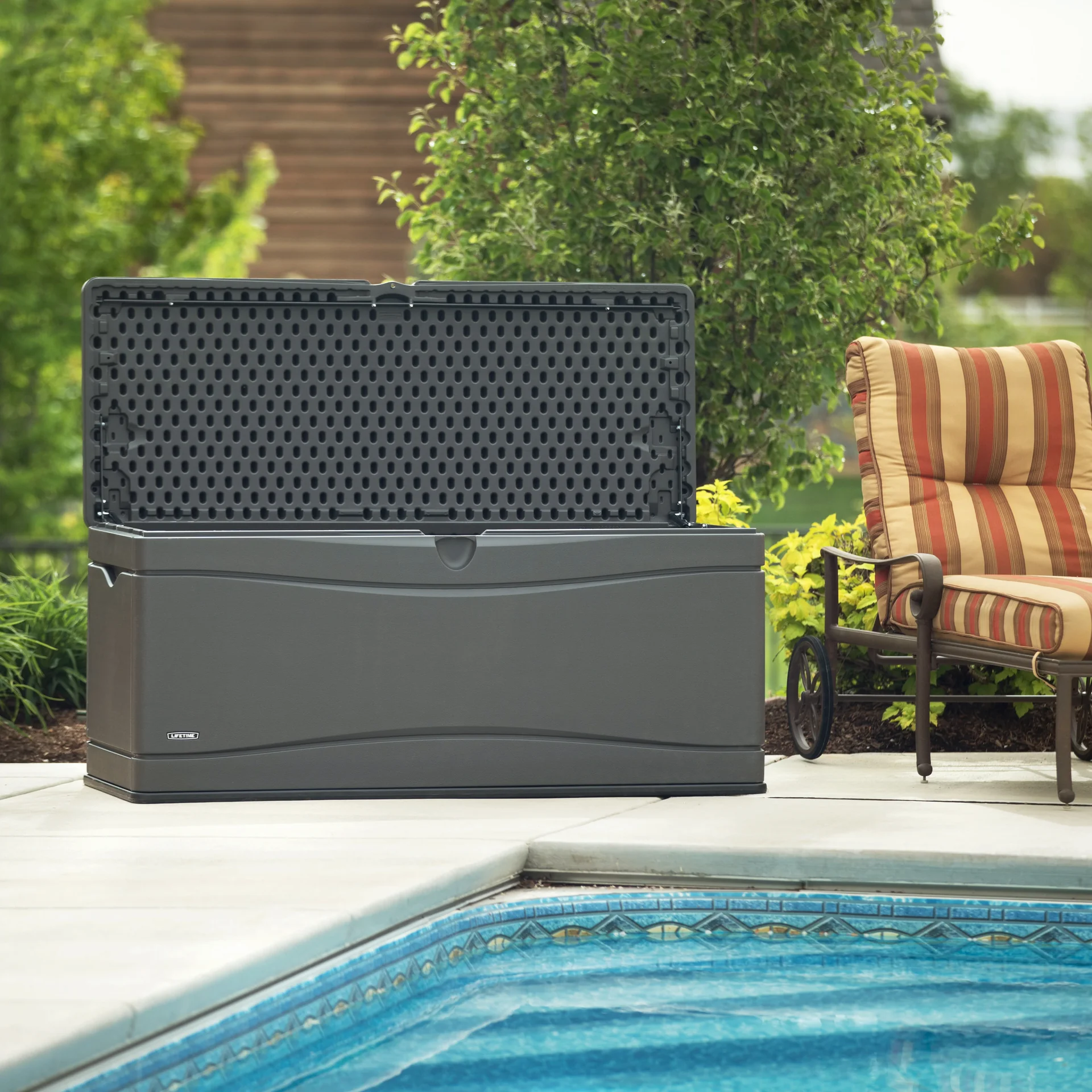 Kissenbox XXL Carbongrau, 495 l - 8