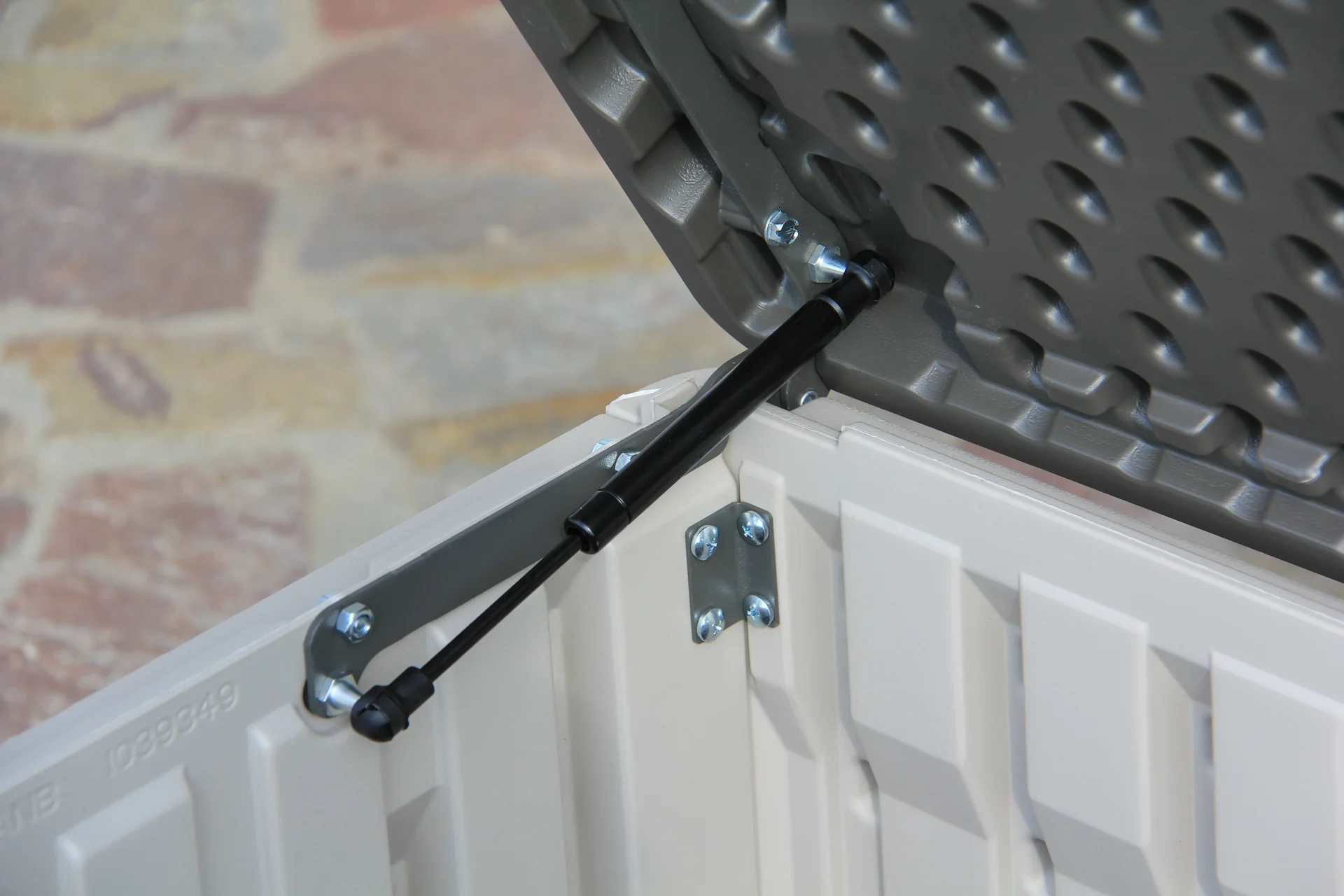 Kissenbox XXL lichtgrau, 495 l - 9