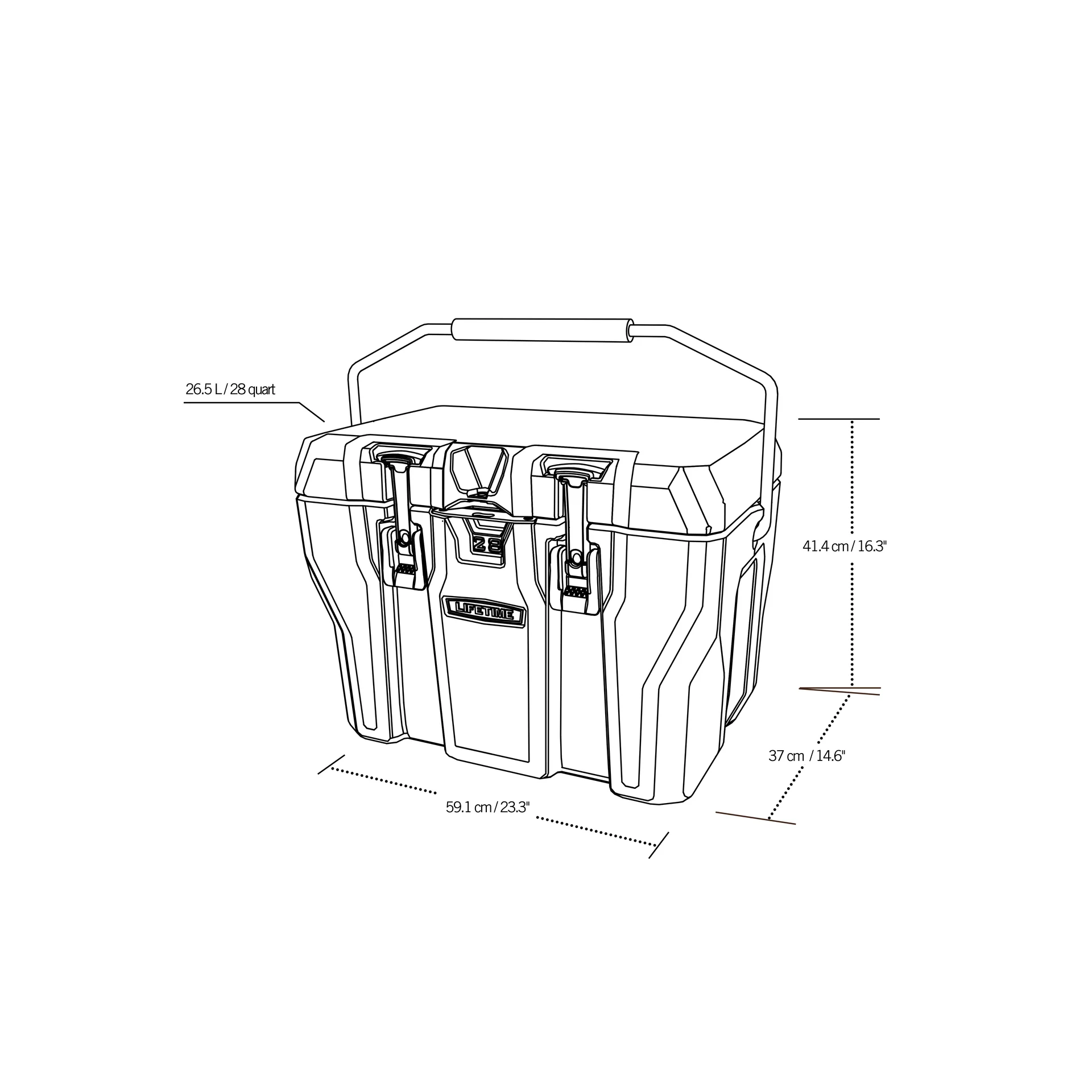 Kühlbox 26,5 Liter - 5
