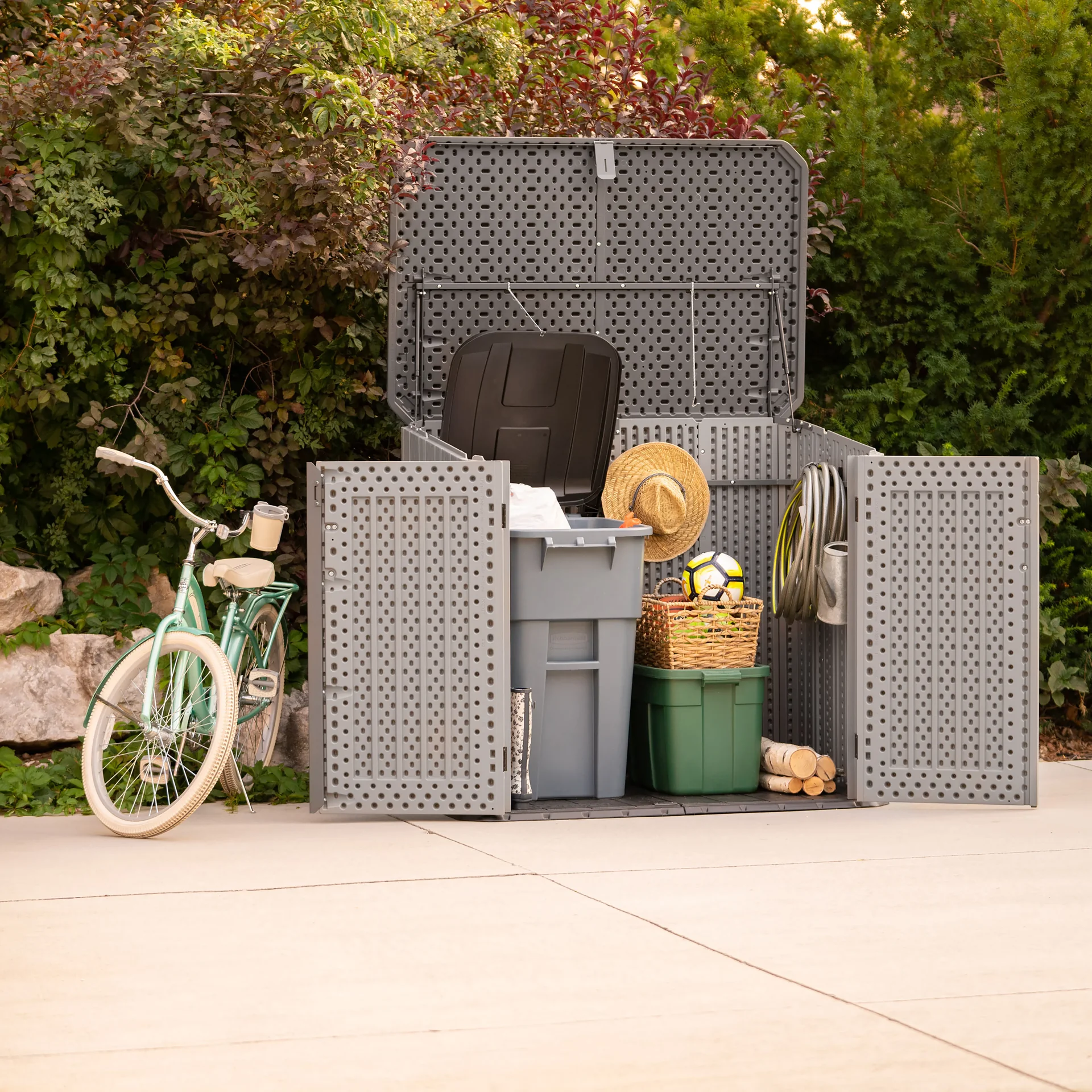Mülltonnenbox & Gerätschrank  Phil - 1