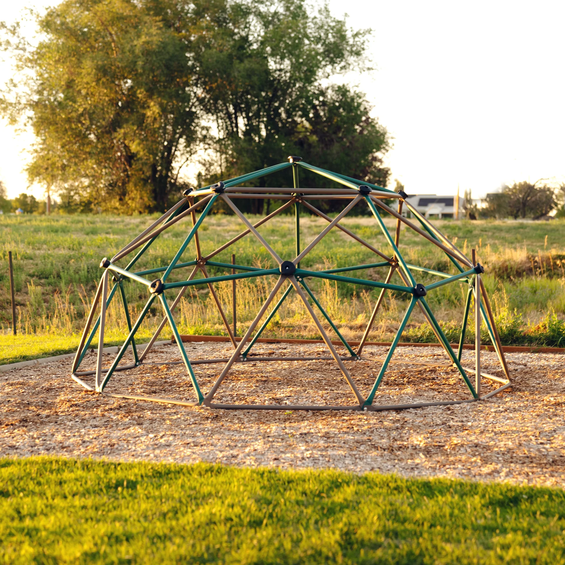 Geodome Kletterkugel mit Zelt - 6
