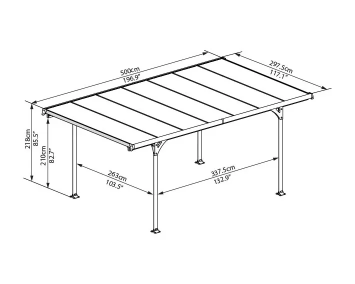 Carport Verona - 1