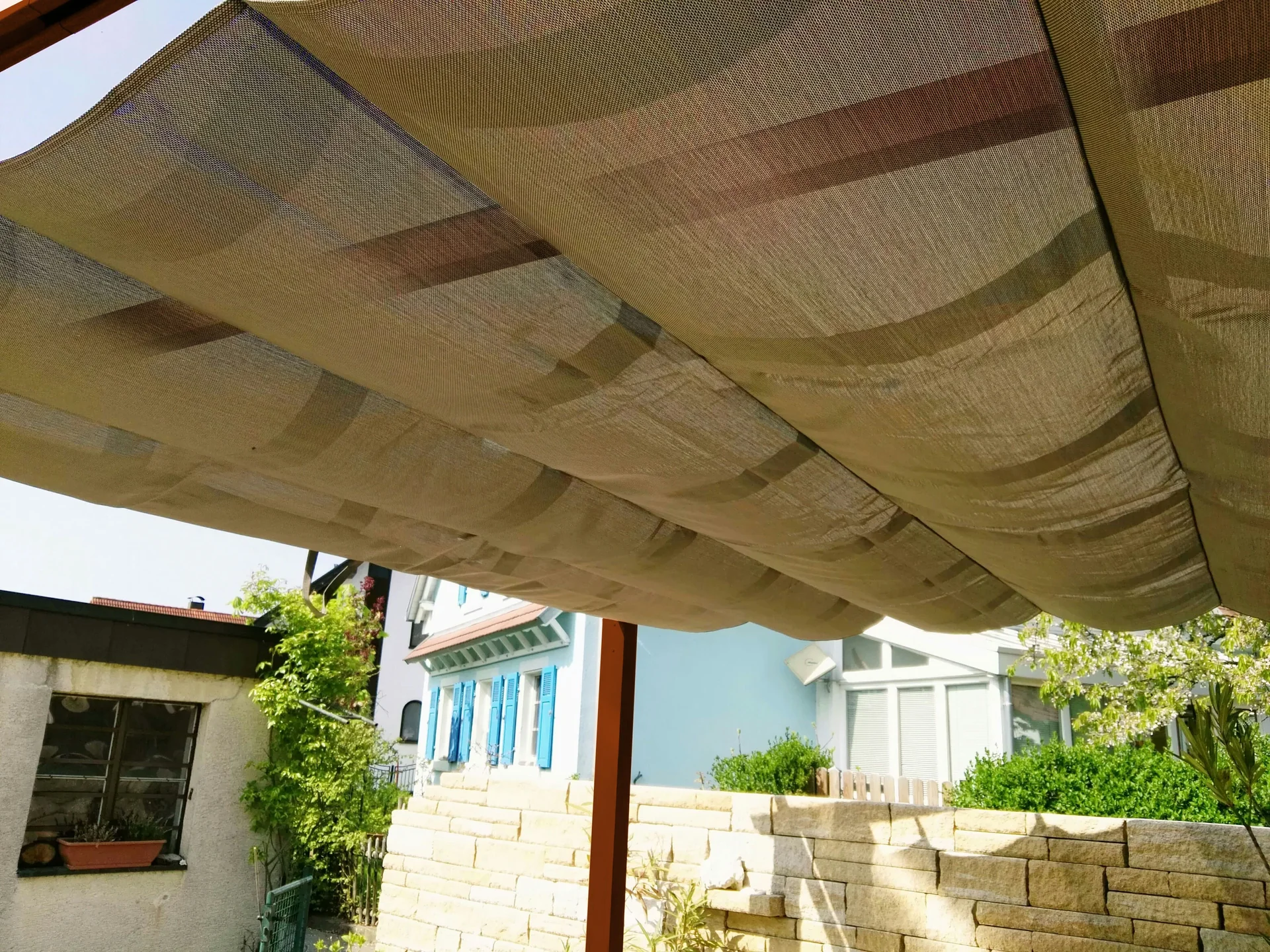 Pergola Florenz 11 x 16, dunkelbraun - 4