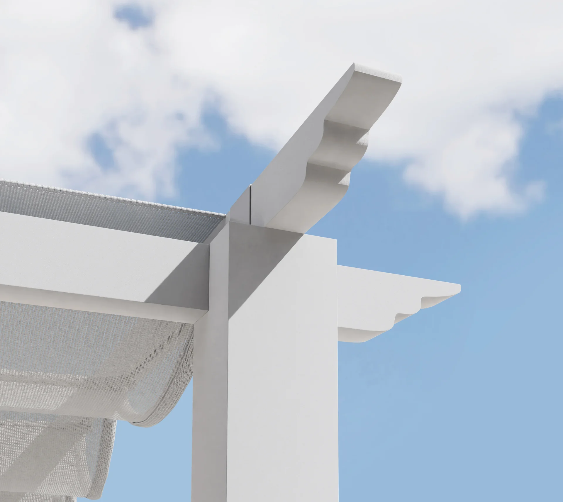 Pergola Florenz 11 x 16, weiß - 5
