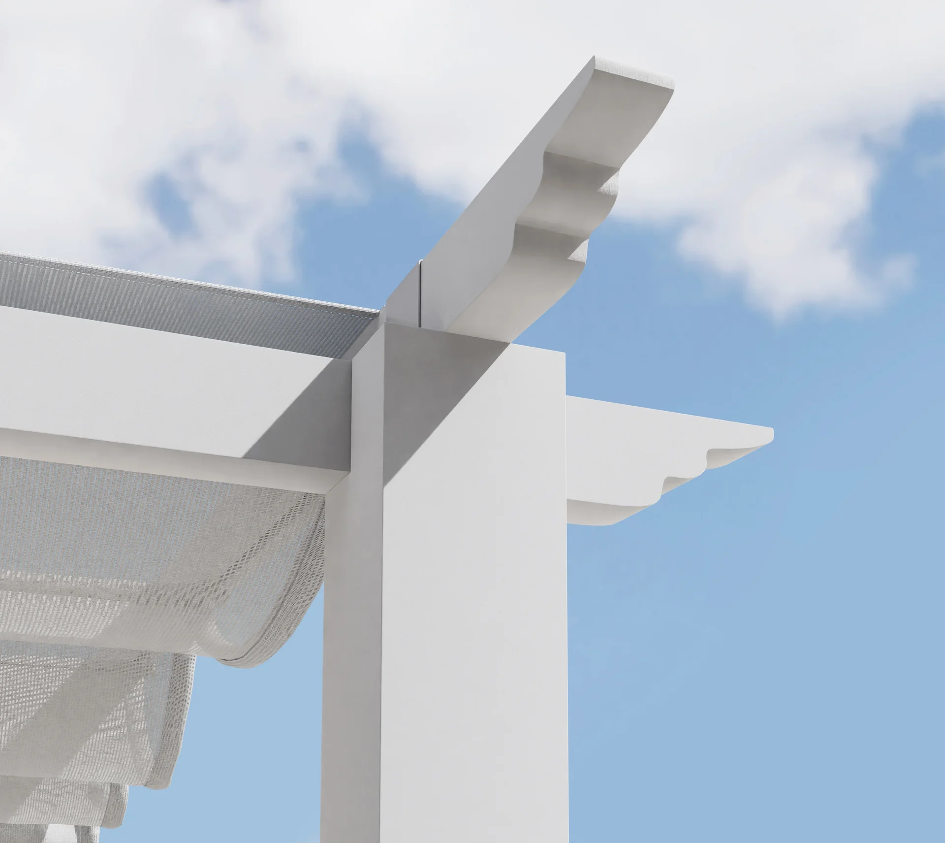 Pergola Florida 11 x 11, weiß - 4