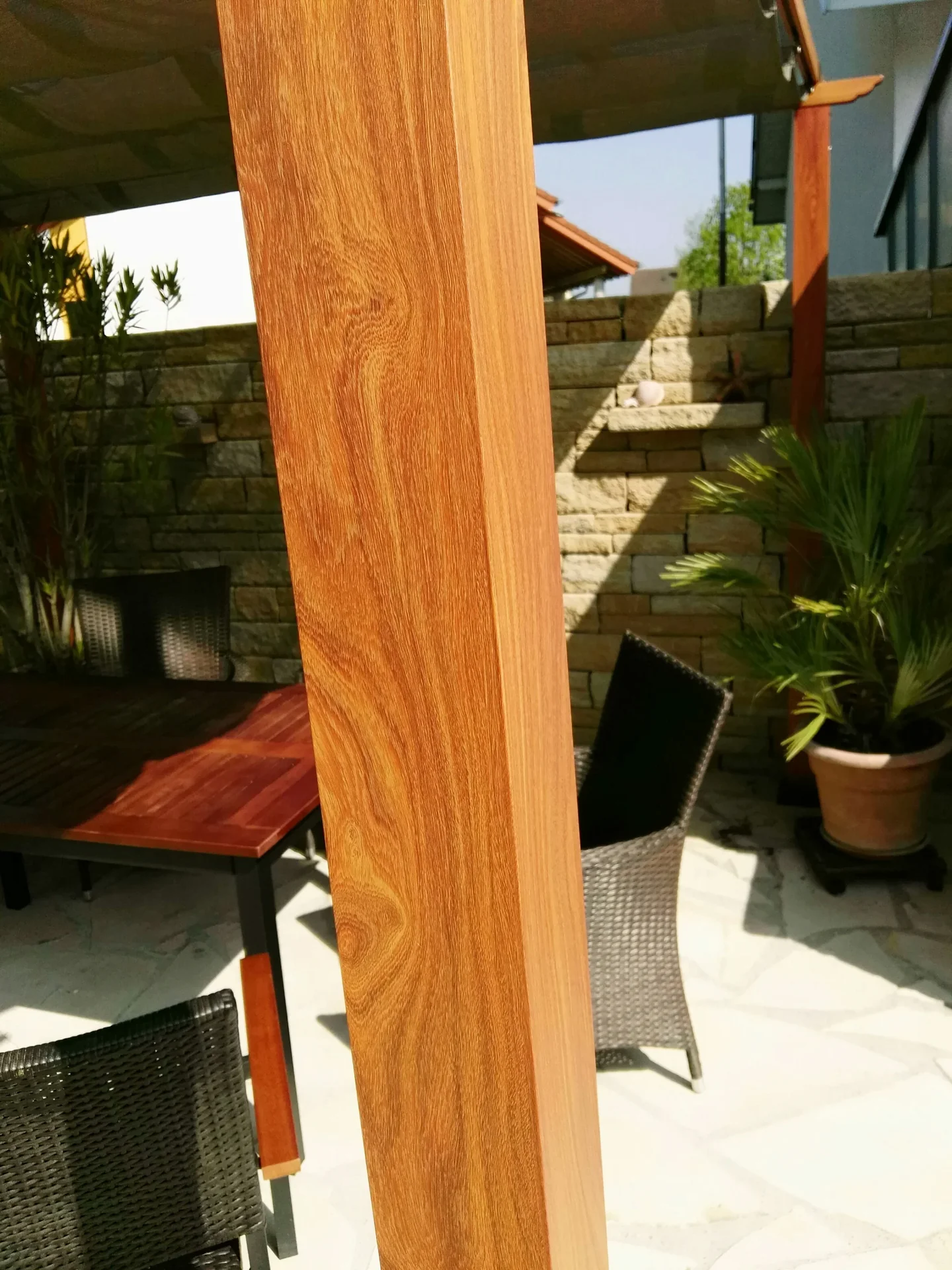 Pergola Florida 11 x 11,  Holzoptik - 6