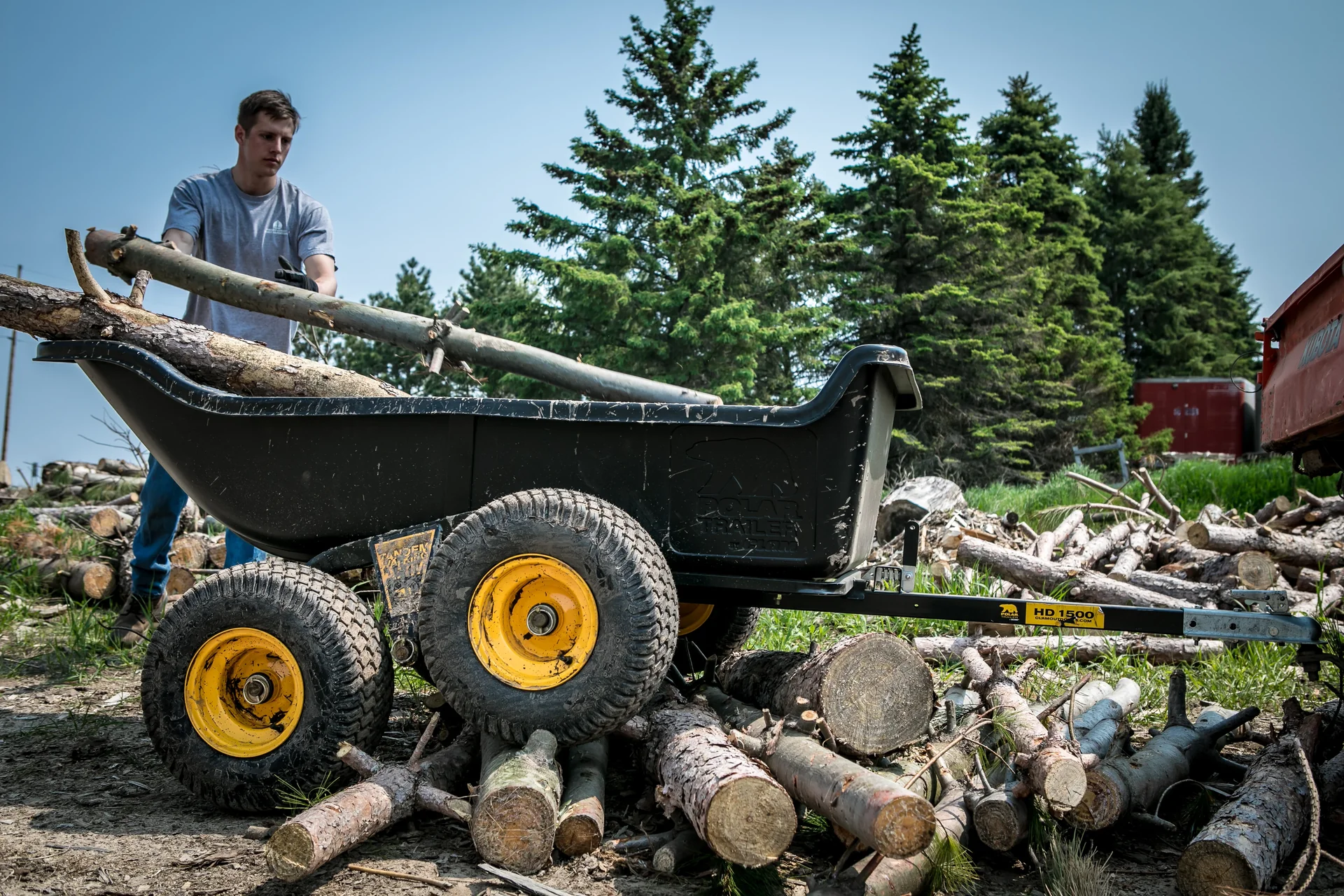 Tandem Trailer Anhänger TA1500 - 0