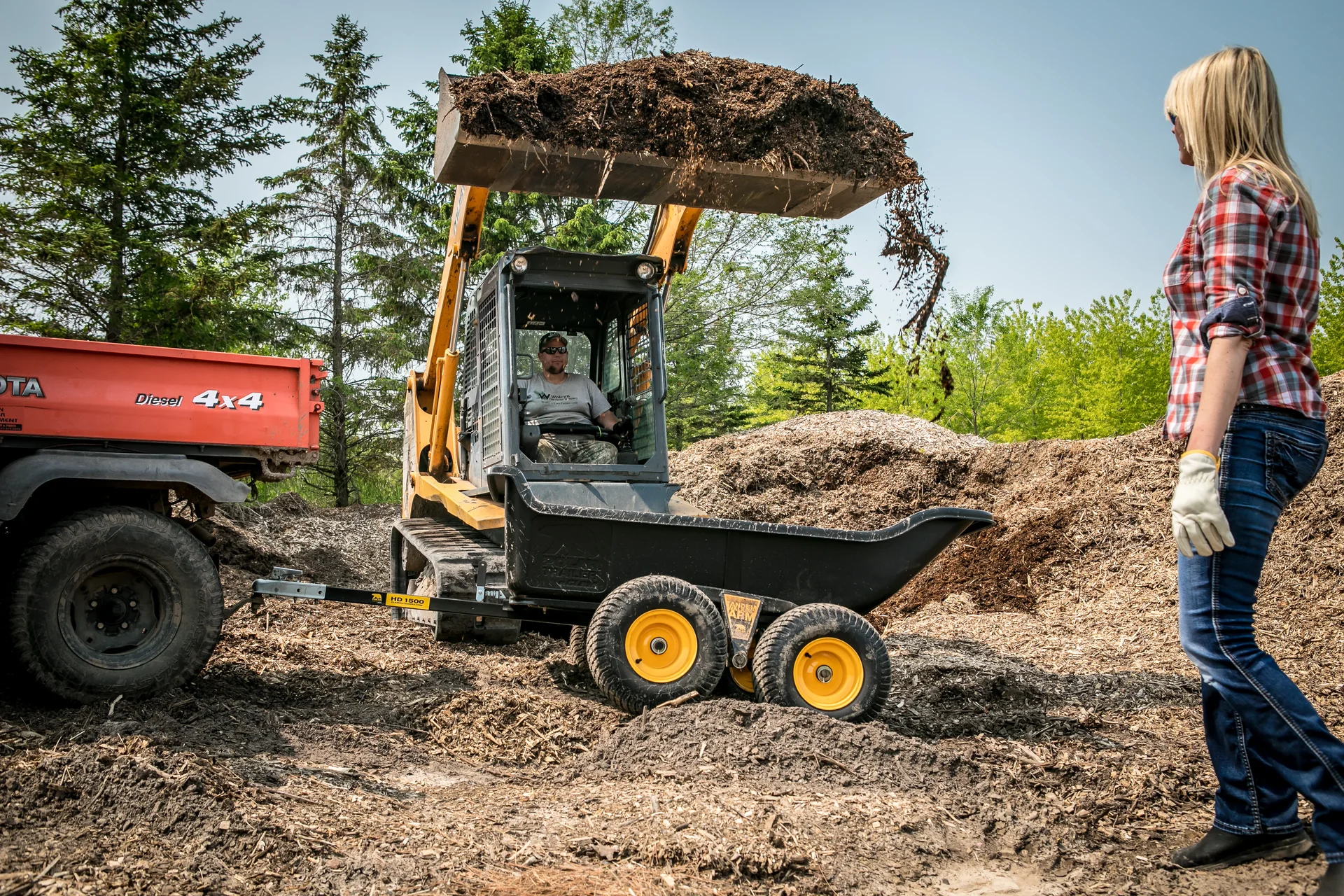 Tandem Trailer Anhänger TA1500 - 9