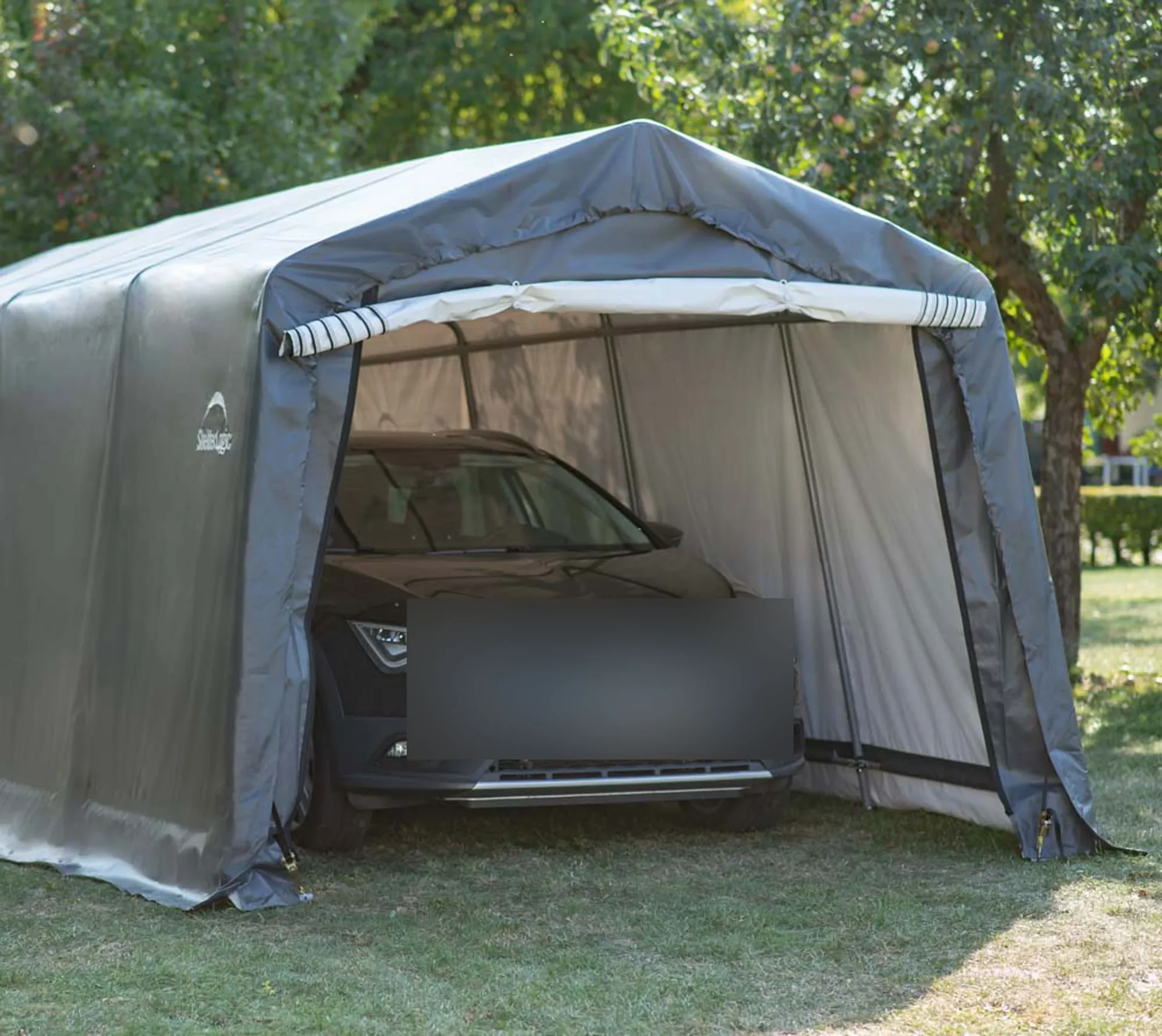 Garage-in-a-Box 18,3 m², grau - 5