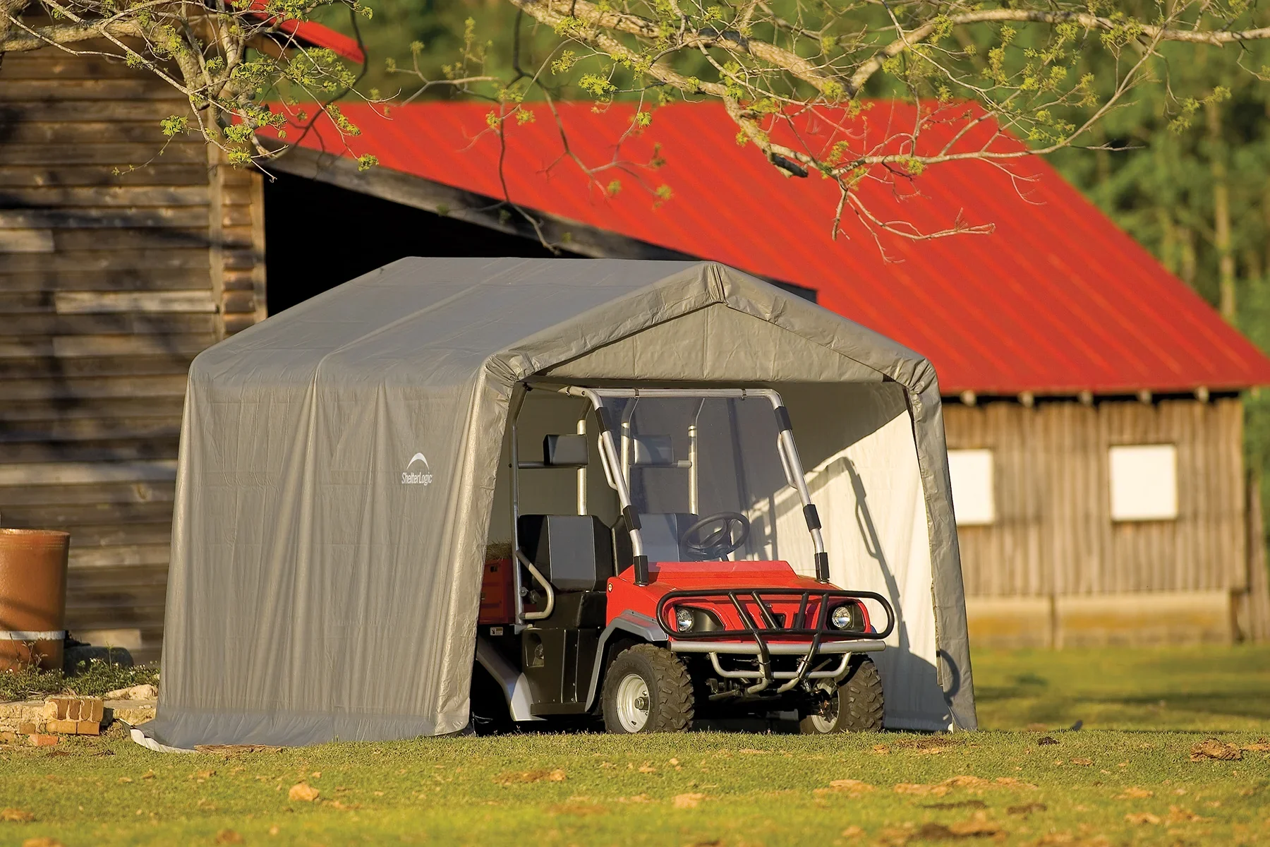 Gerätehaus Shed-in-a-Box 9 m², grau - 5