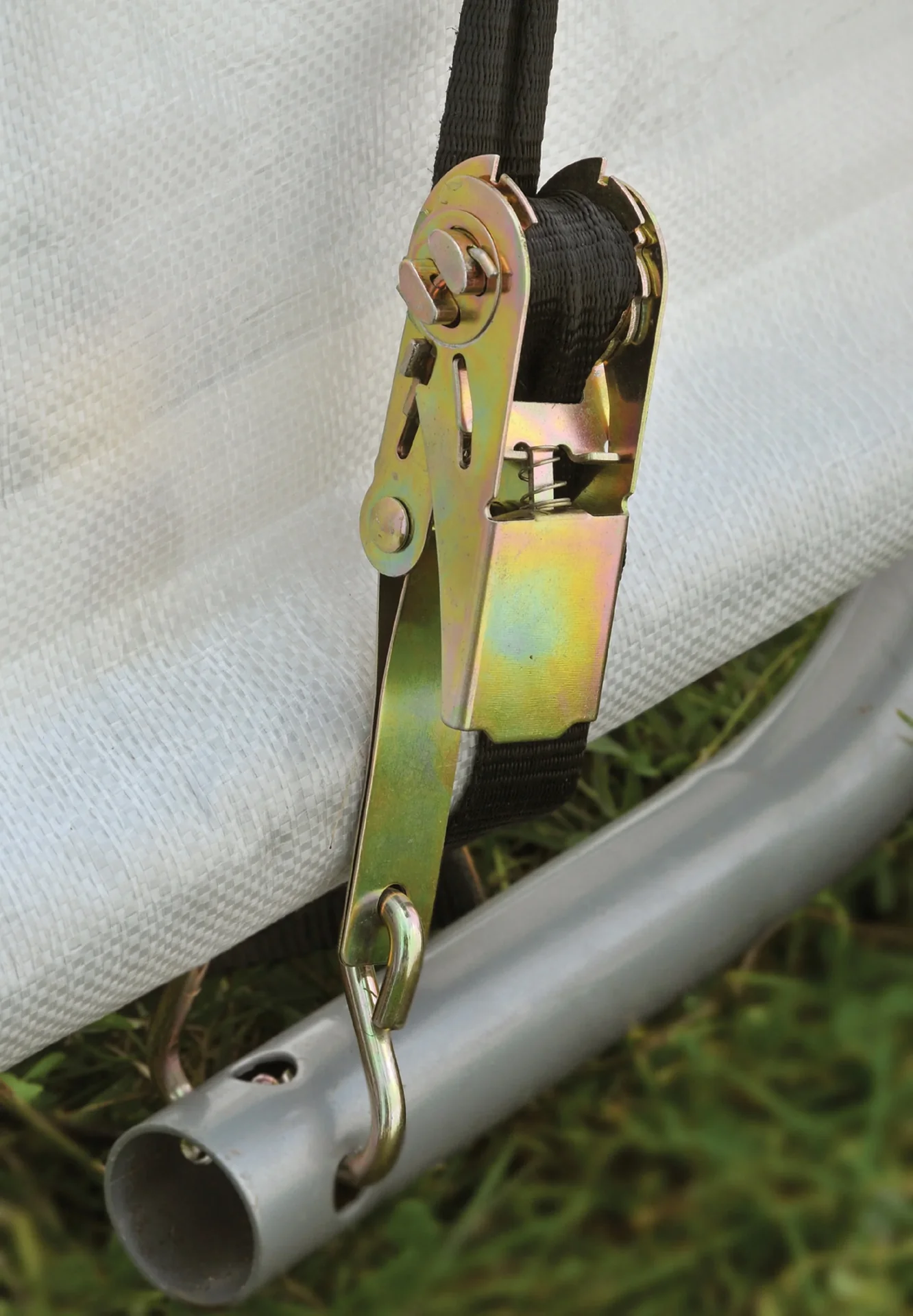 Gerätehaus Shed-in-a-Box 9 m², Roundtop, grau - 6