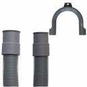 1,5m Schlauch Anschluss Set (Aquastop+Ablaufschlauch+2Schellen)-9