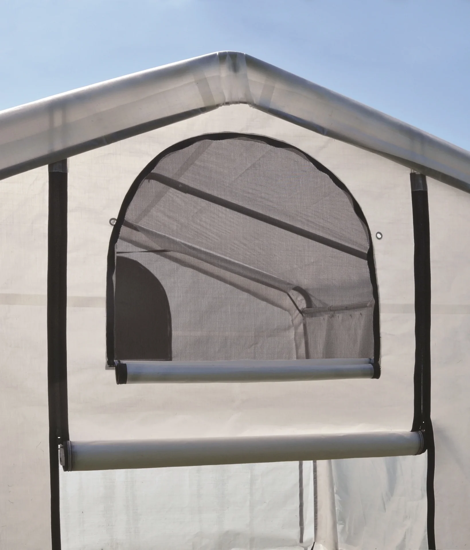 Gewächshaus 9 m², weiß - 5