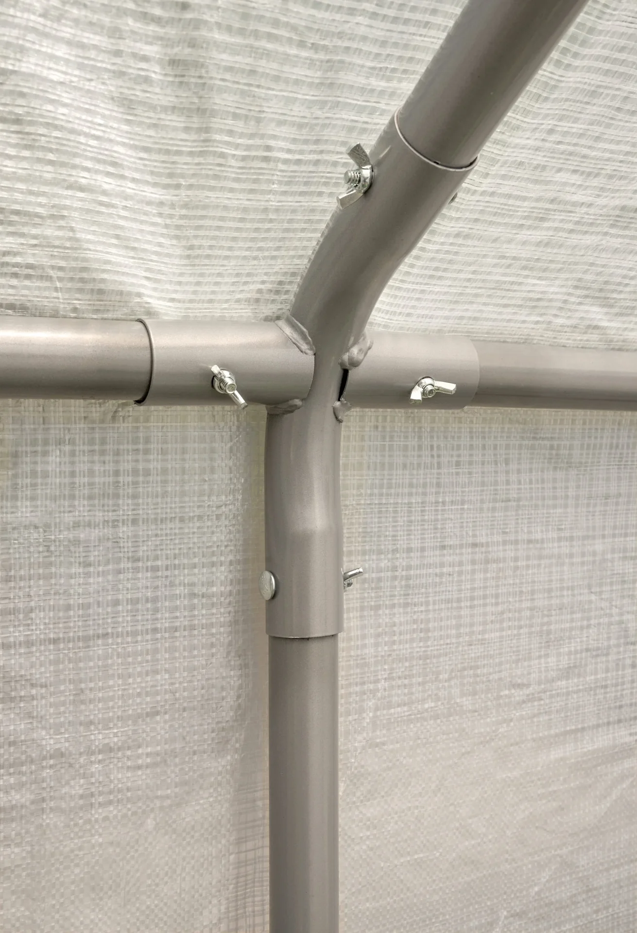 ShelterLogic Foliengewächshaus 4,32 m², weiß-grün - 1