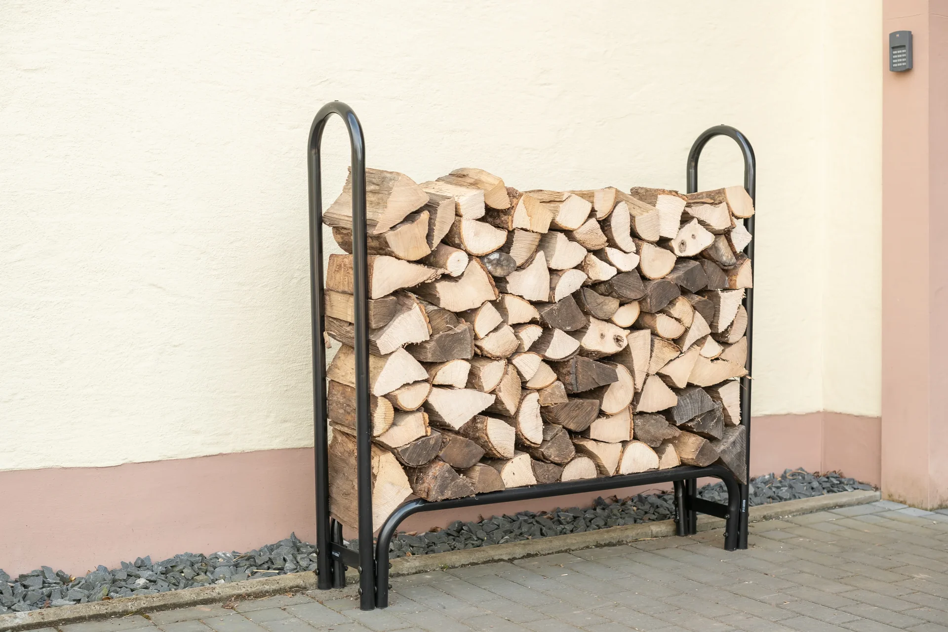 Kaminholzregal 126 cm, Traglast 500 kg - 3
