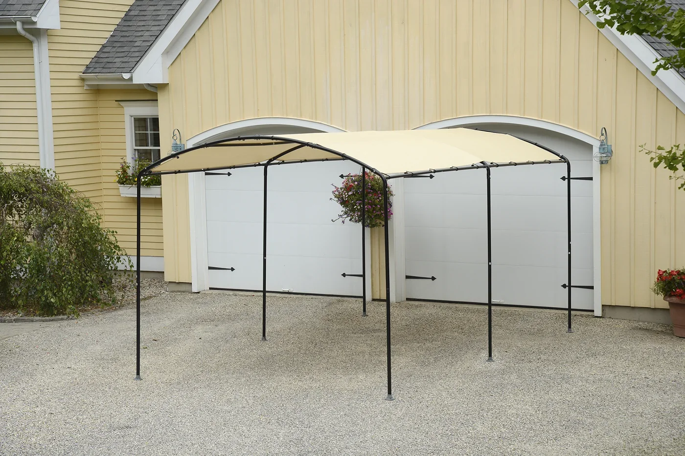 Carport Unterstand, sand - 0