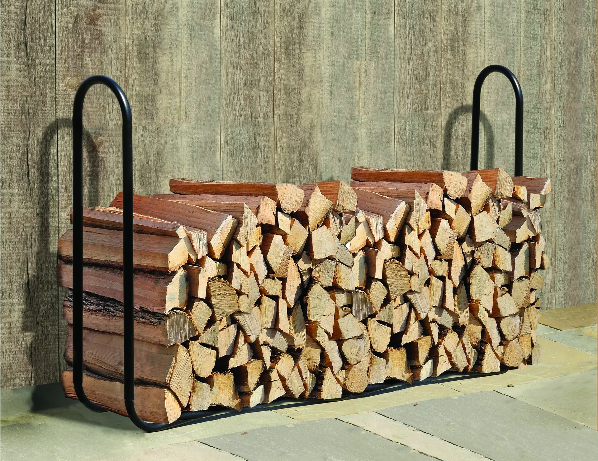 Kaminholzregal 244 cm, Traglast 544 kg - 0