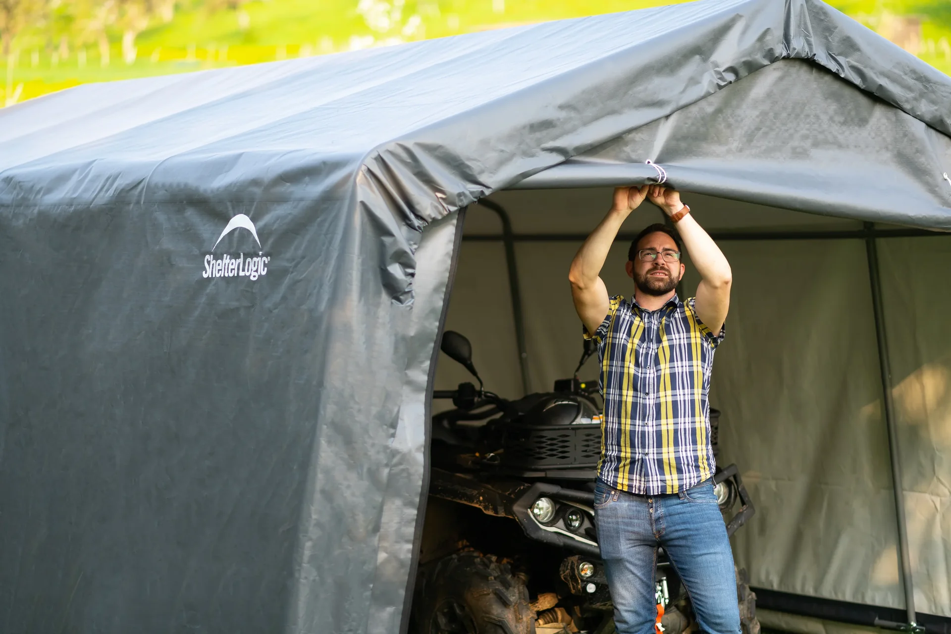 Weidezelt Garage 18 m² - 8