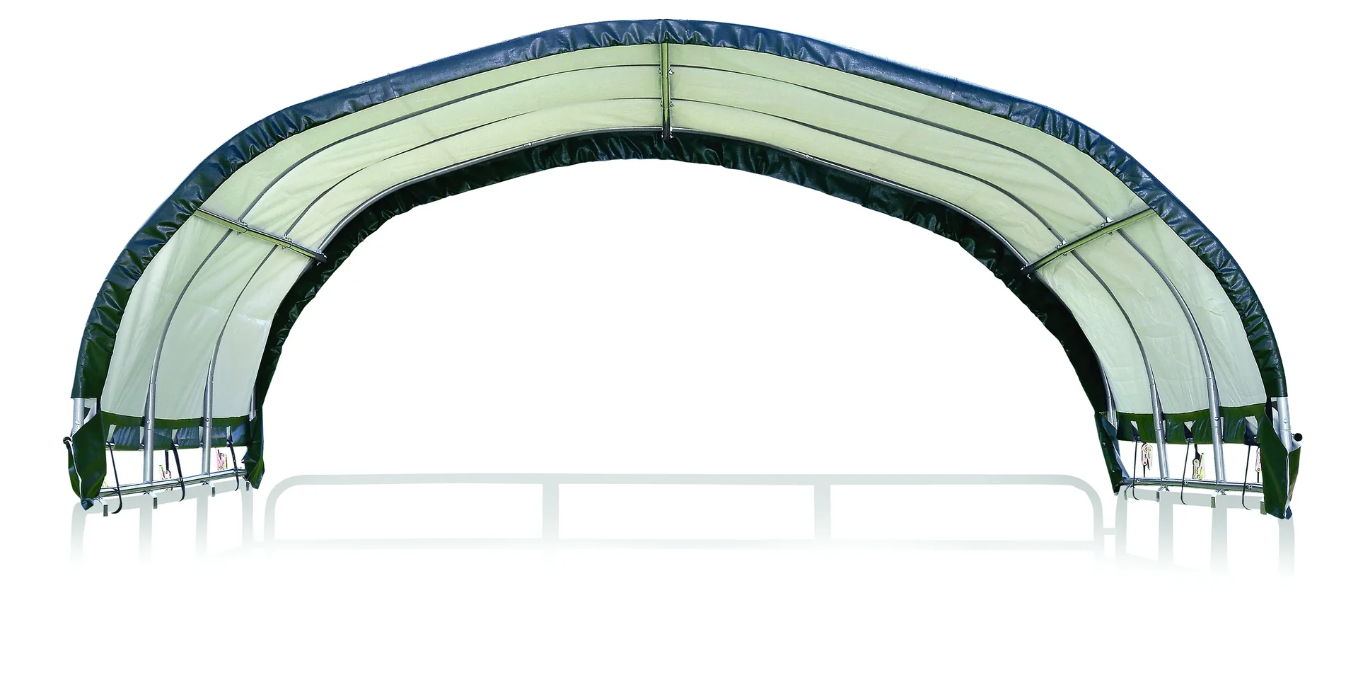 Weidezelt Überdachung 13,7 m² - 3