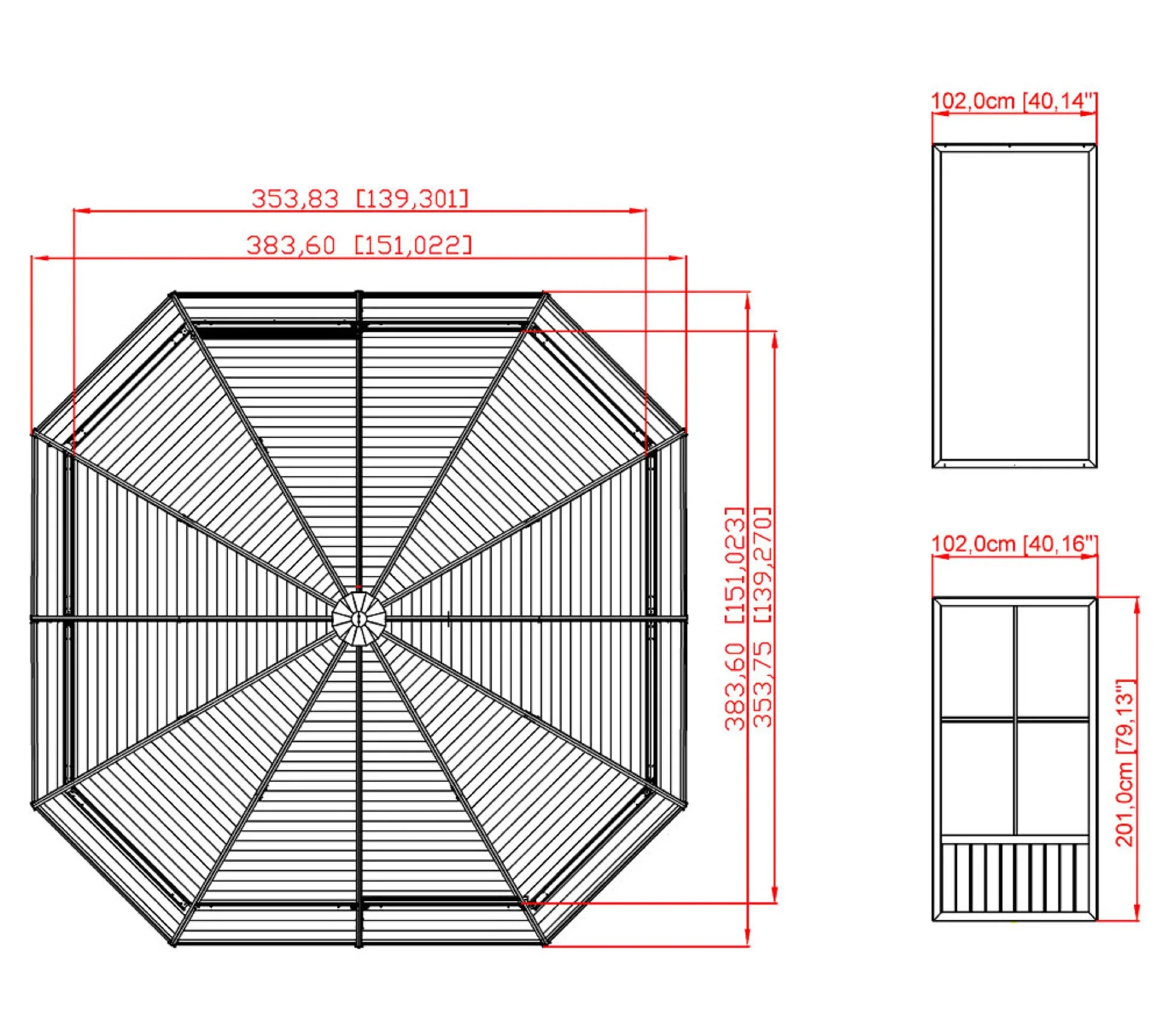 Pavillon Charleston 12x12 - 9