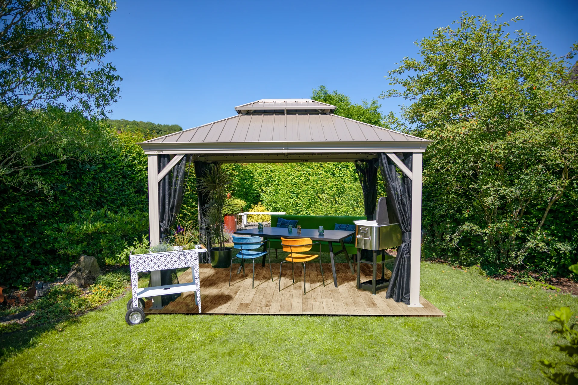 Pavillon Messina 10x12 champagner - 12