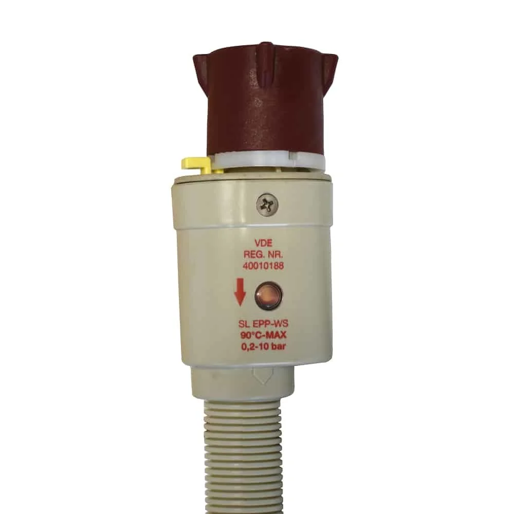 2,5m Schlauch Anschluss Set (Aquastop+Ablaufschlauch+2Schellen)-6