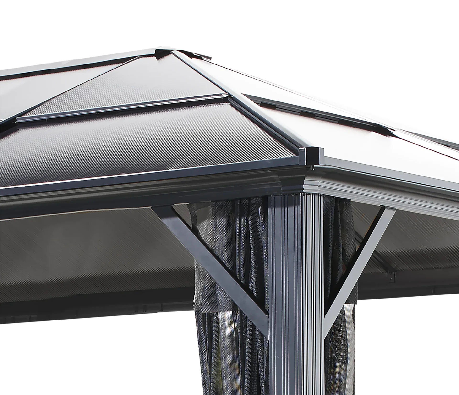 Vorhang-Set passend zum Pavillon Meridien 12x16 - 0