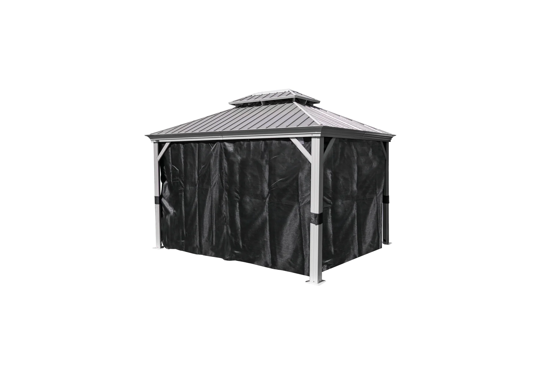 Vorhang-Set passend zum Pavillon Messina 12x16 champagner - 4