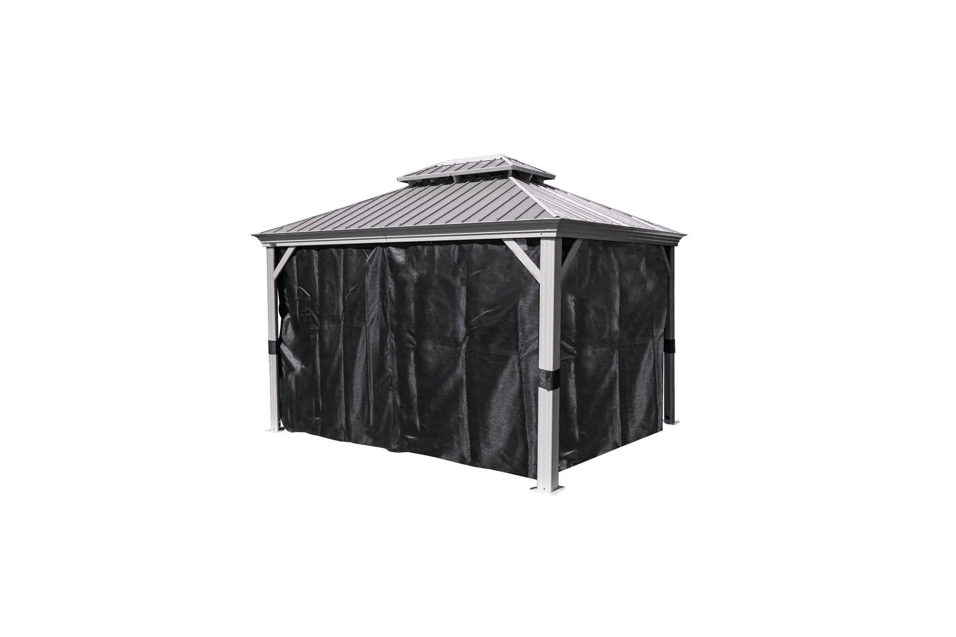 Vorhang-Set passend zum Pavillon Messina 12x16 champagner - 19