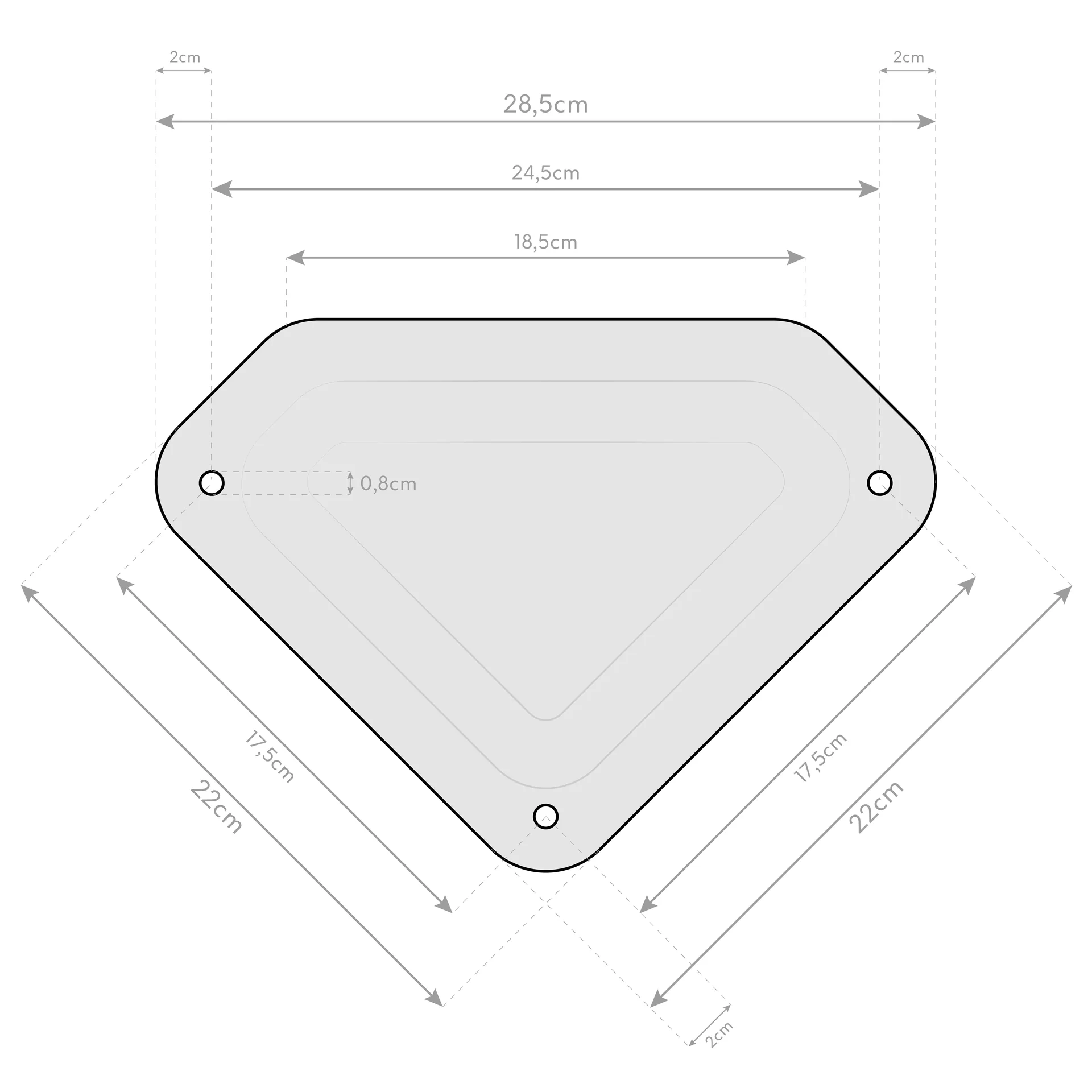 Vorhang-Set passend zum Pavillon Messina 12x20 - 5