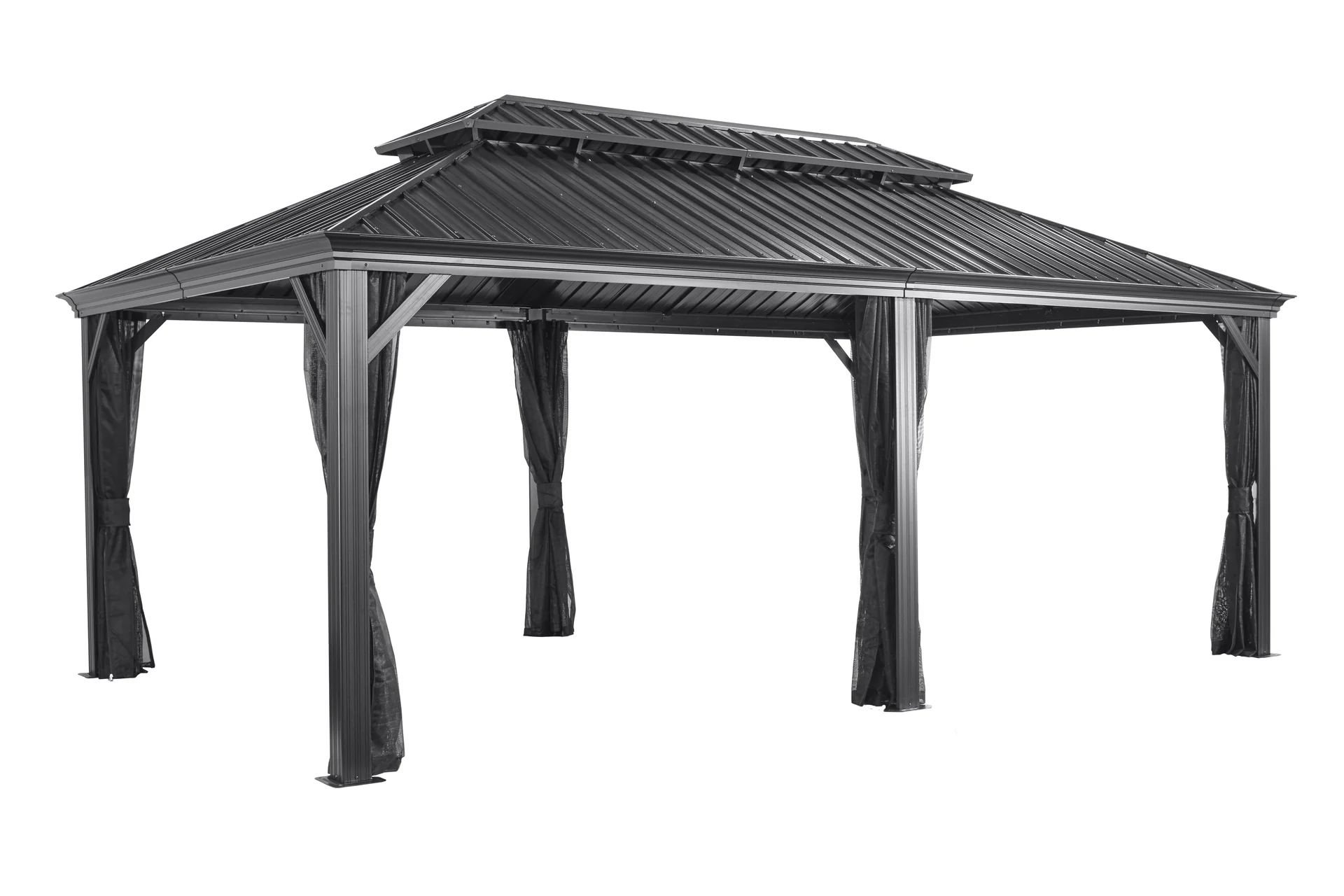 Vorhang-Set passend zum Pavillon Messina 12x20 - 7