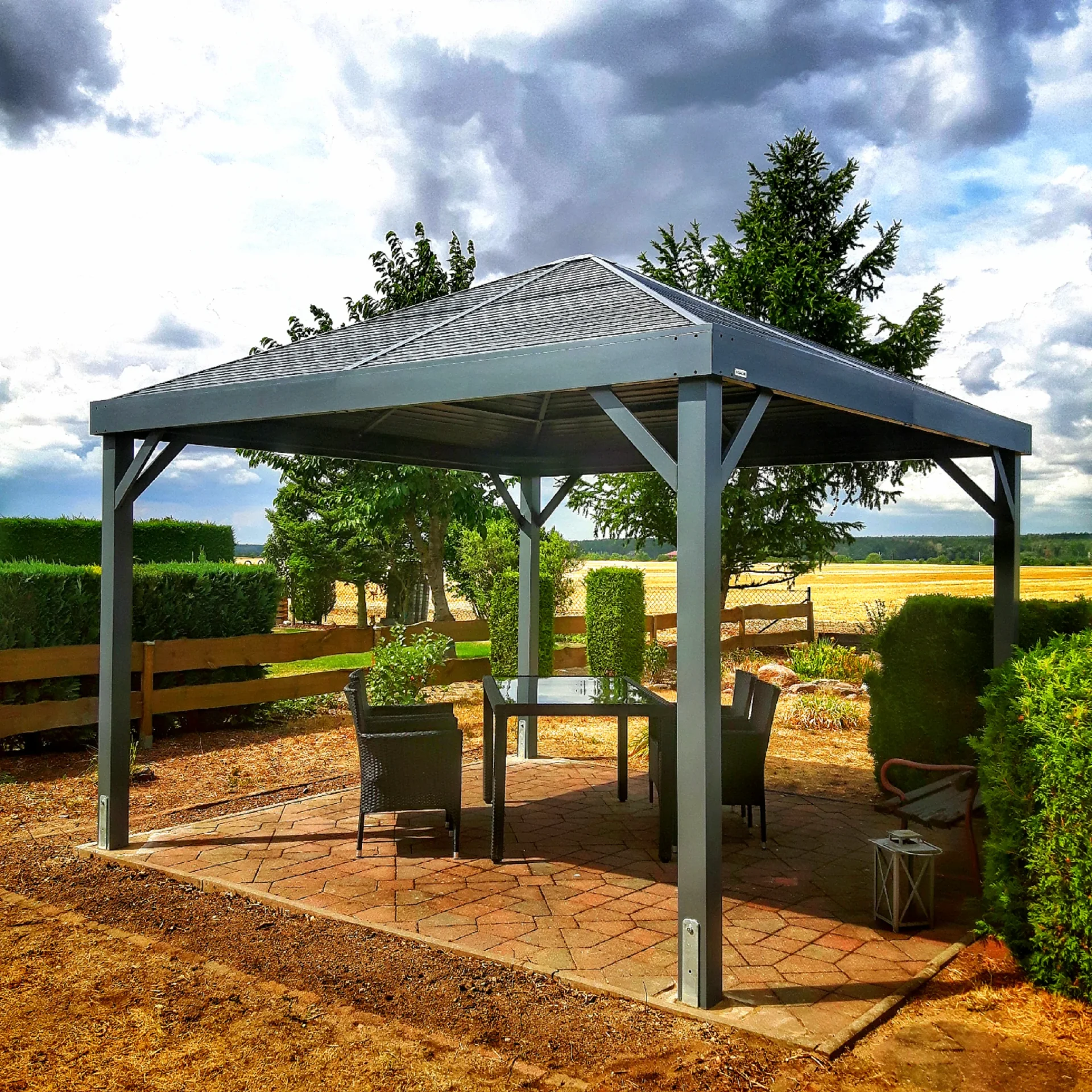 Vorhang-Set passend zum Pavillon South Beach & Valencia - 1