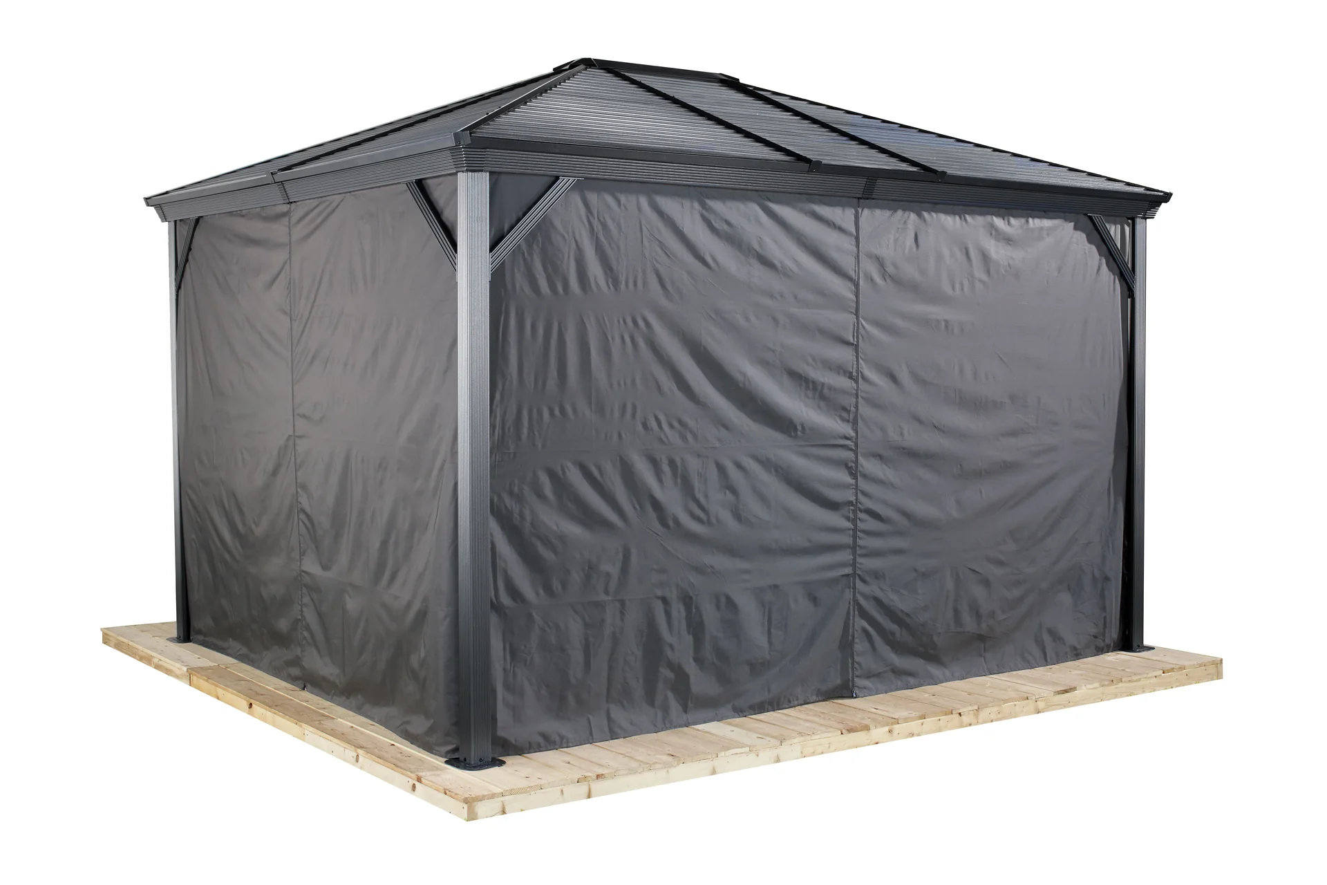 Vorhang-Set passend zum Pavillon Ventura 10x10 - 6