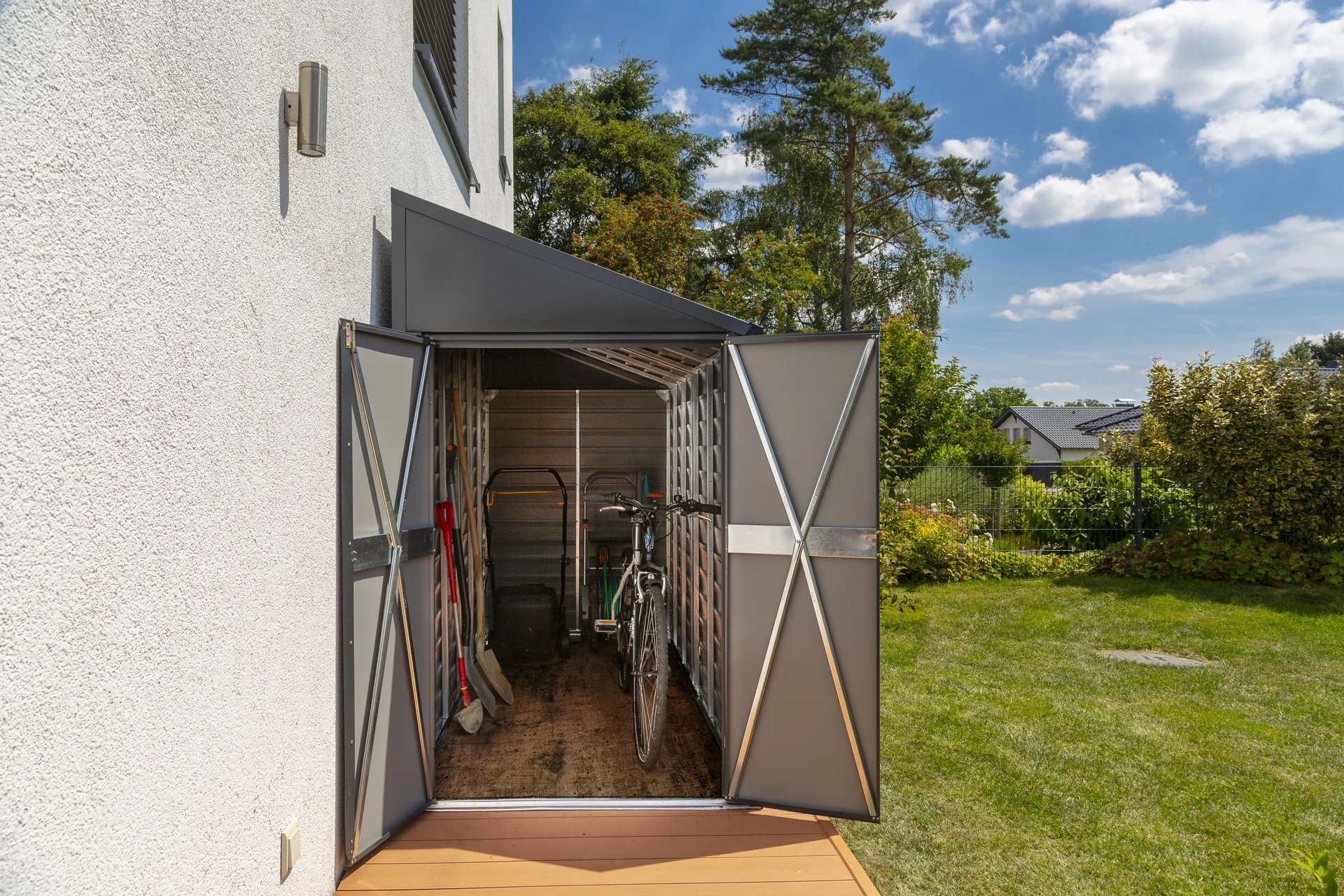 Anlehngerätehaus 4x7 - 1