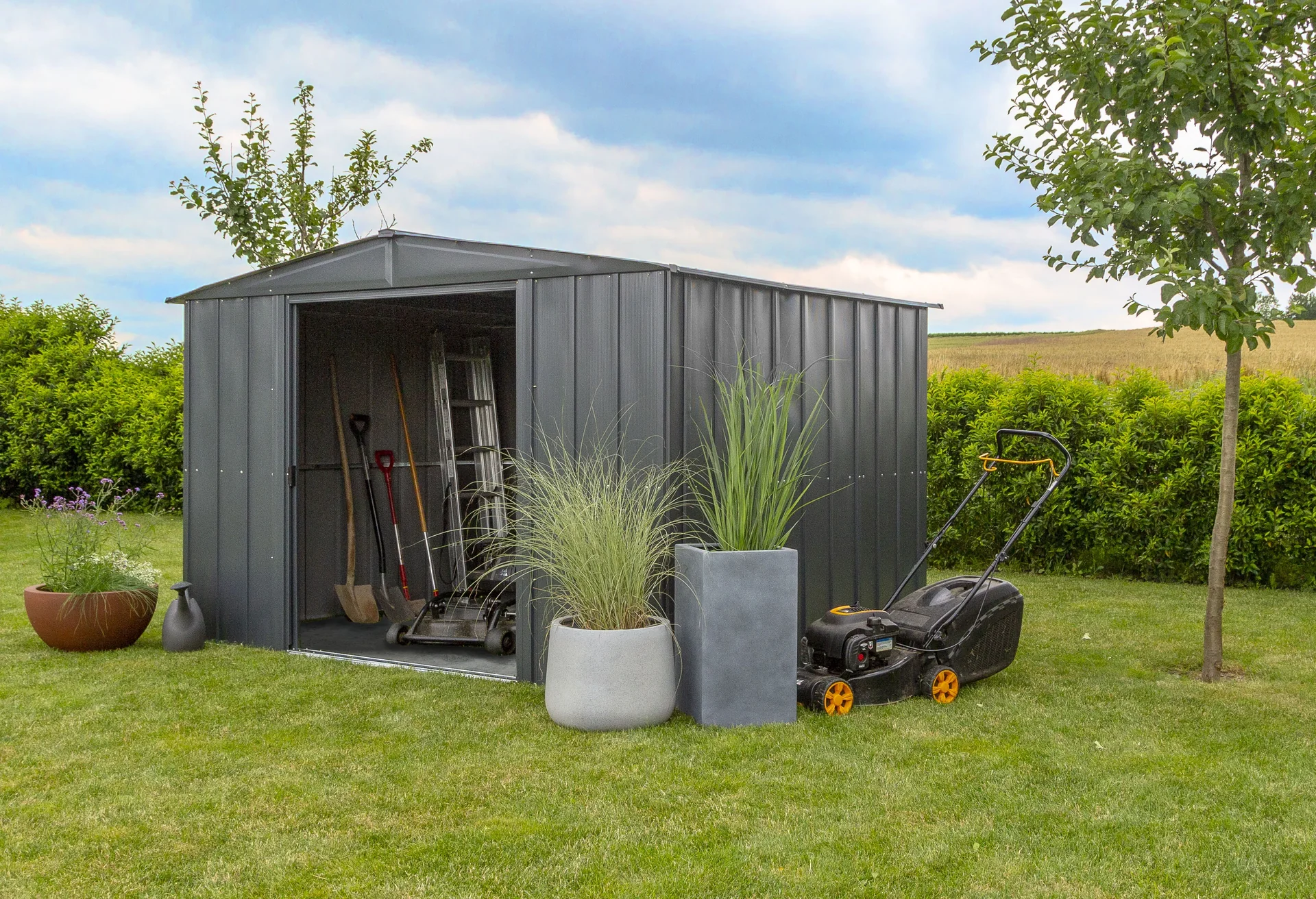 Metallgerätehaus 10x8 - 5