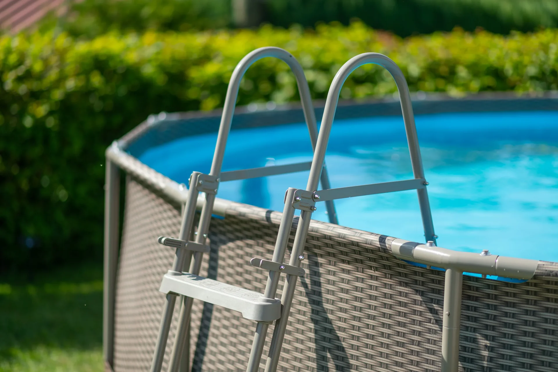 Pool Active Frame 457 x 107 cm, Rattan Braun - 2