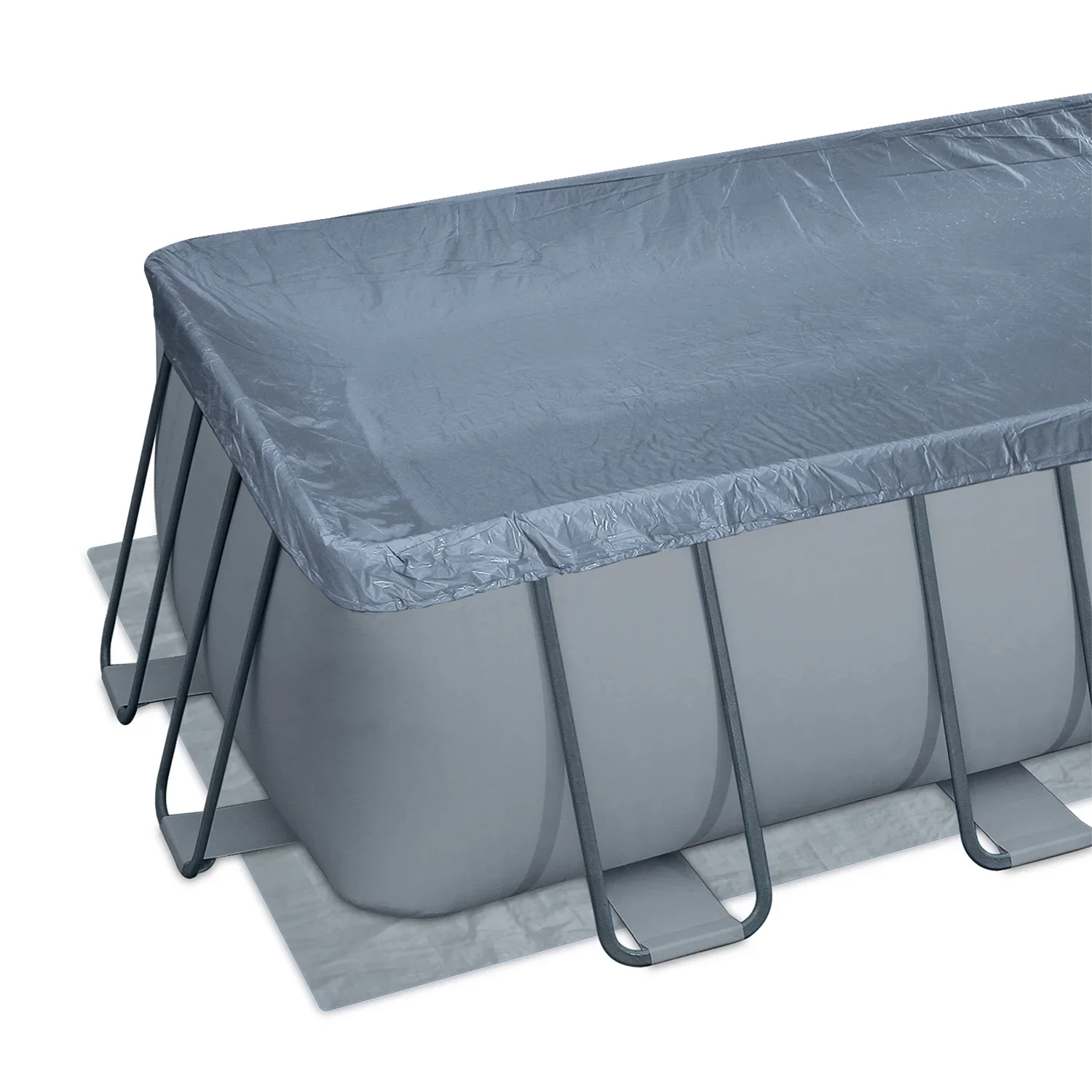 Pool Elite 549 x 274 x 132 cm, anthrazit - 4