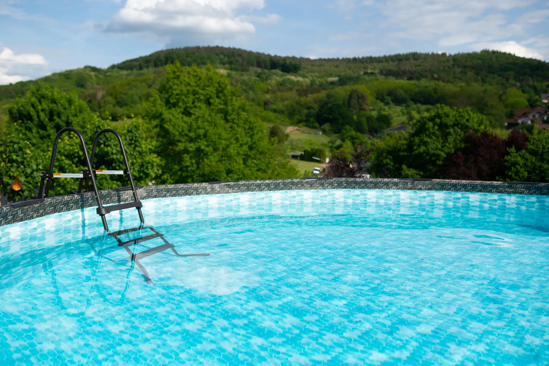 Pool Elite 488 x 122 cm, Rattan Grau - 7