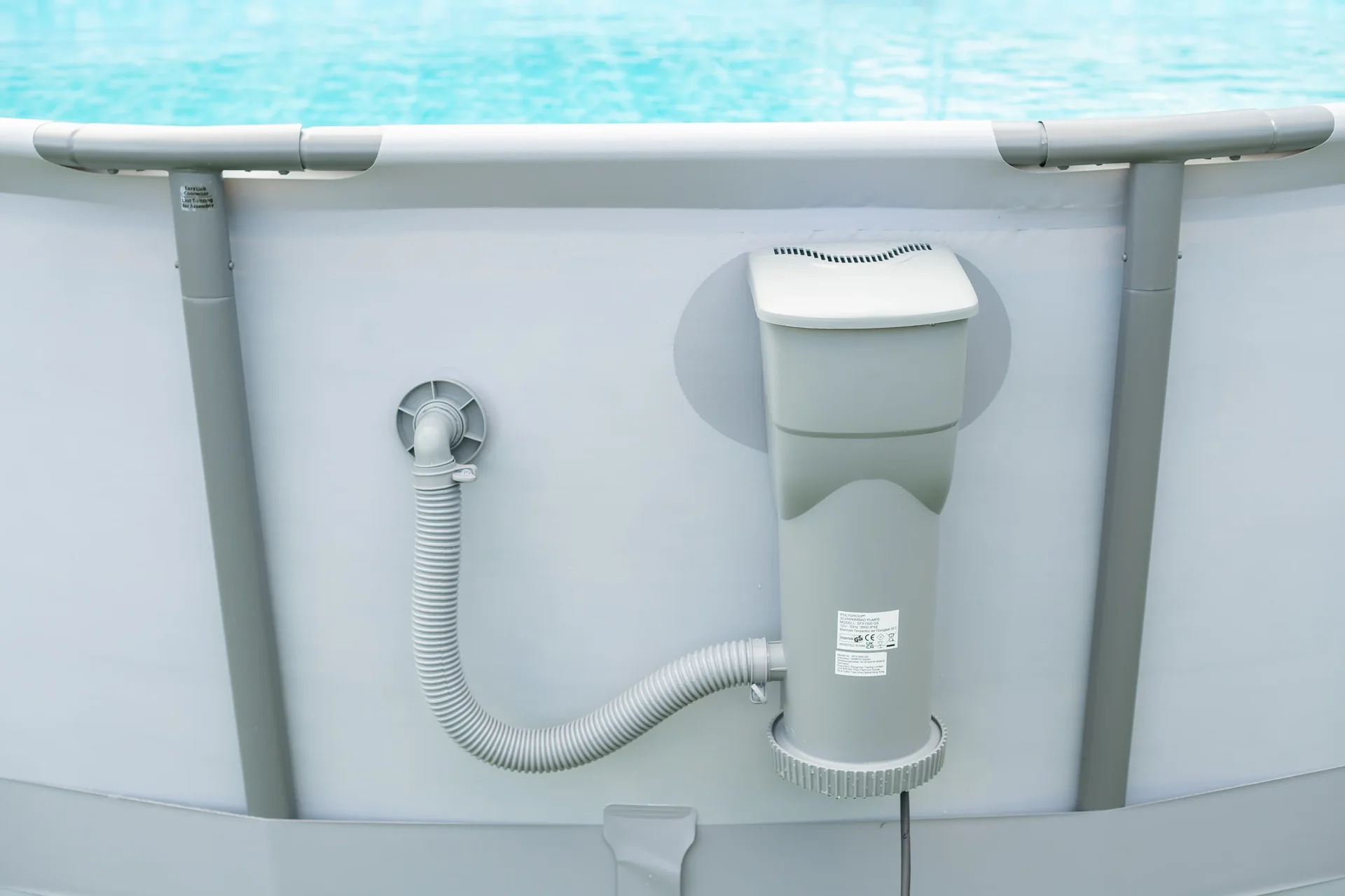 Elite Pool 549 x 132 cm, anthrazit - 0