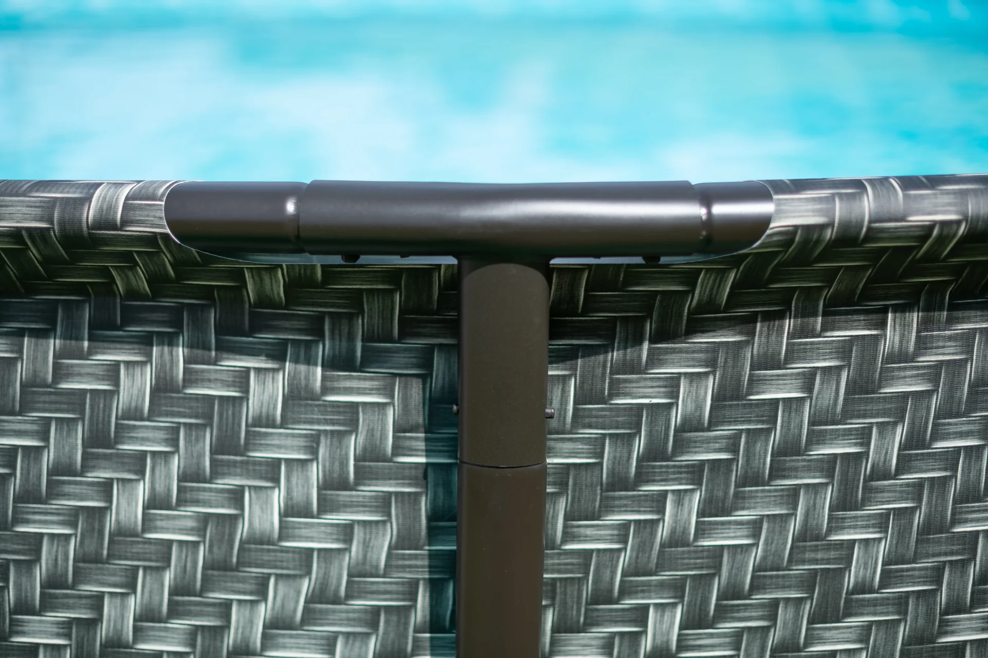 Pool Elite 549 x 132 cm, Rattan Grau - 6