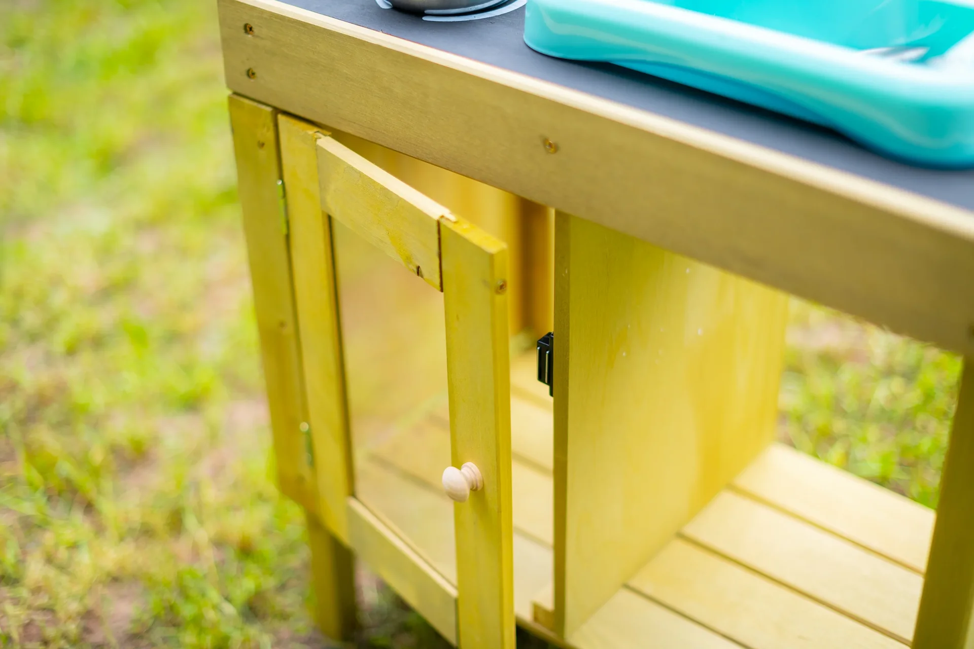 Holz Kinderspielküche mit Waschbecken - 4