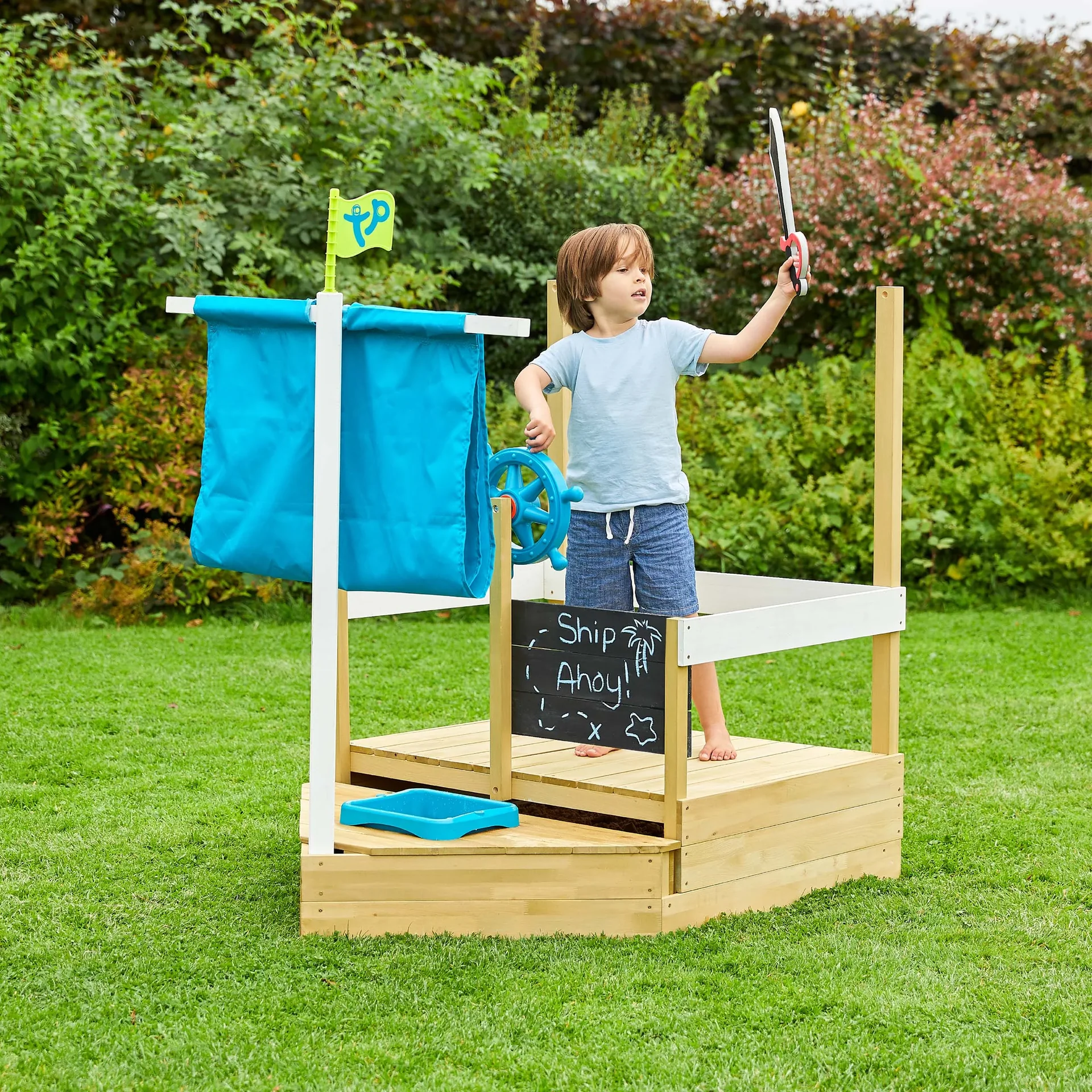 Sandkasten Kinderspielboot AHOY - 0