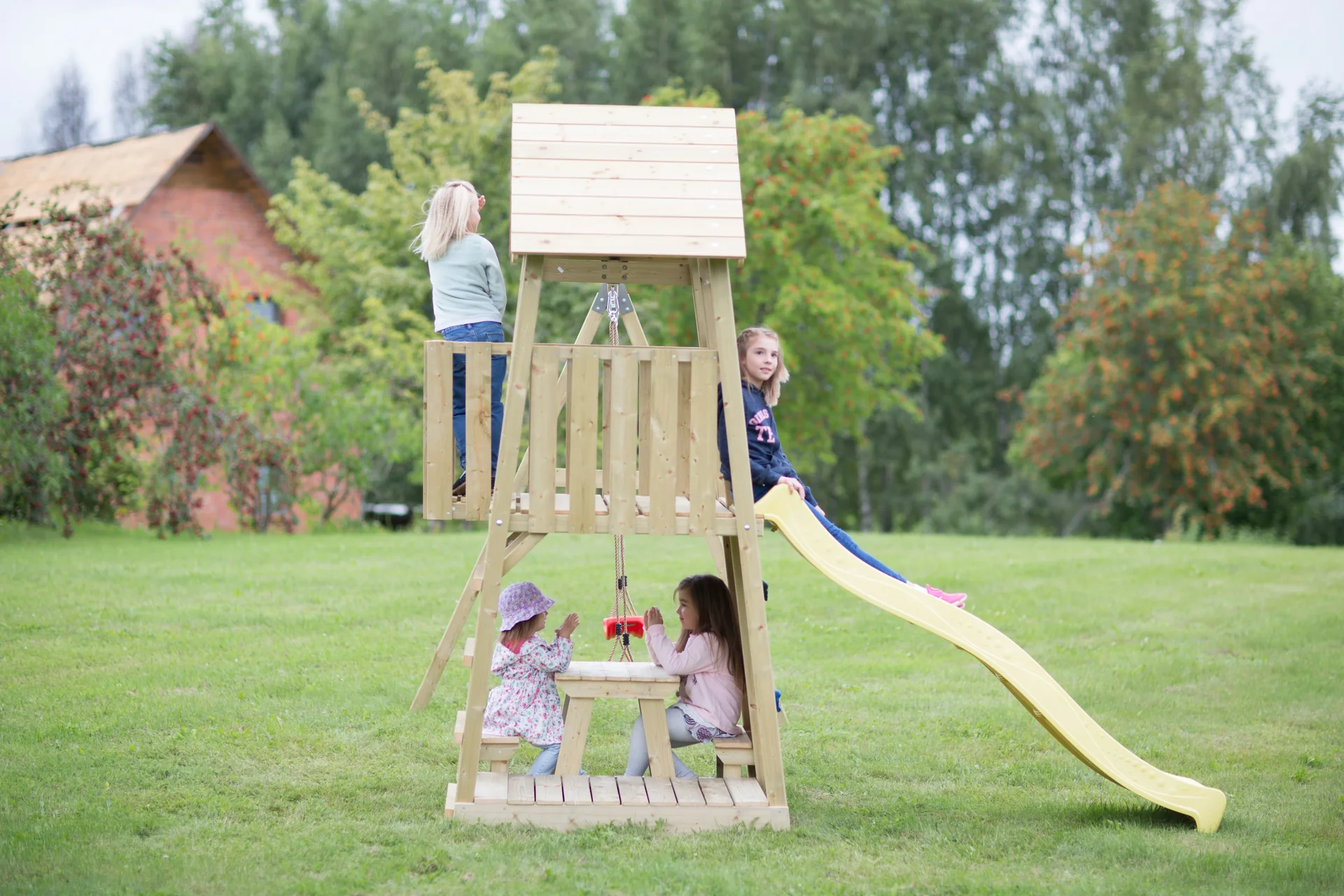 Spielturm Giraffe - 3