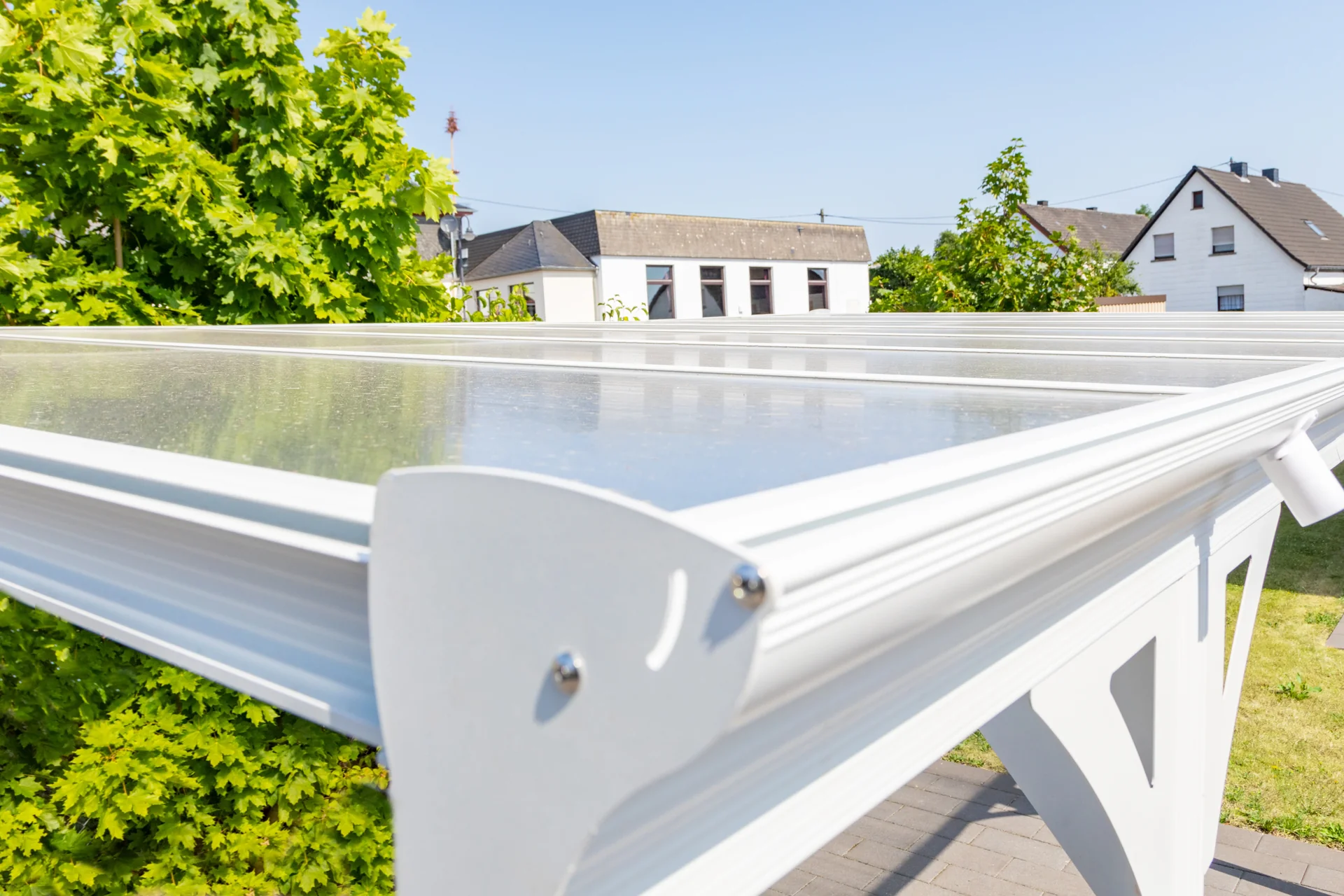 Carport Flachdach 15 m - 10