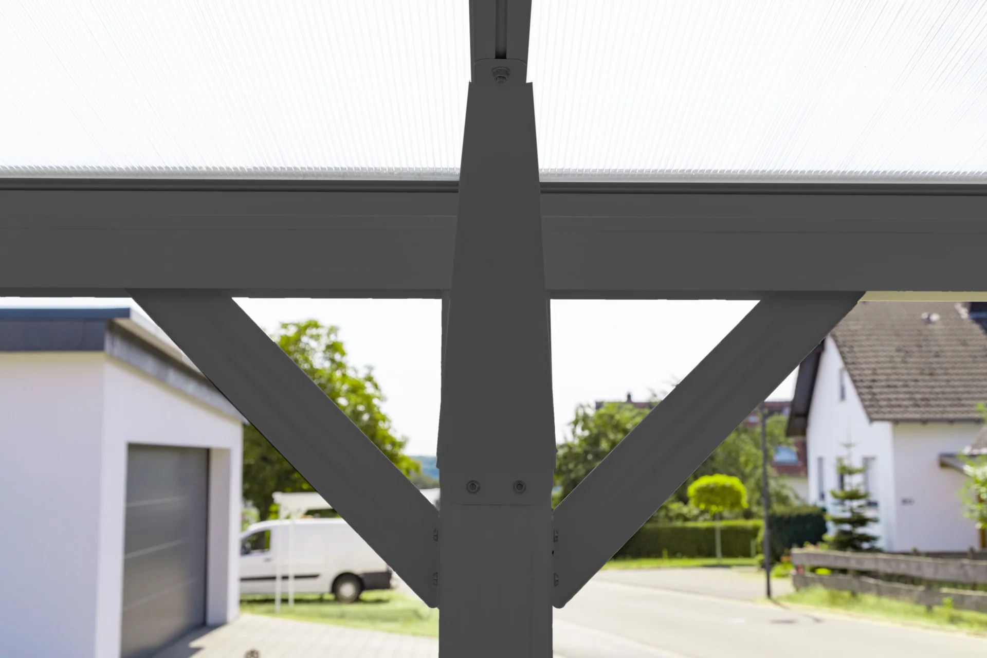 Carport Rundbogen 17 m - 8