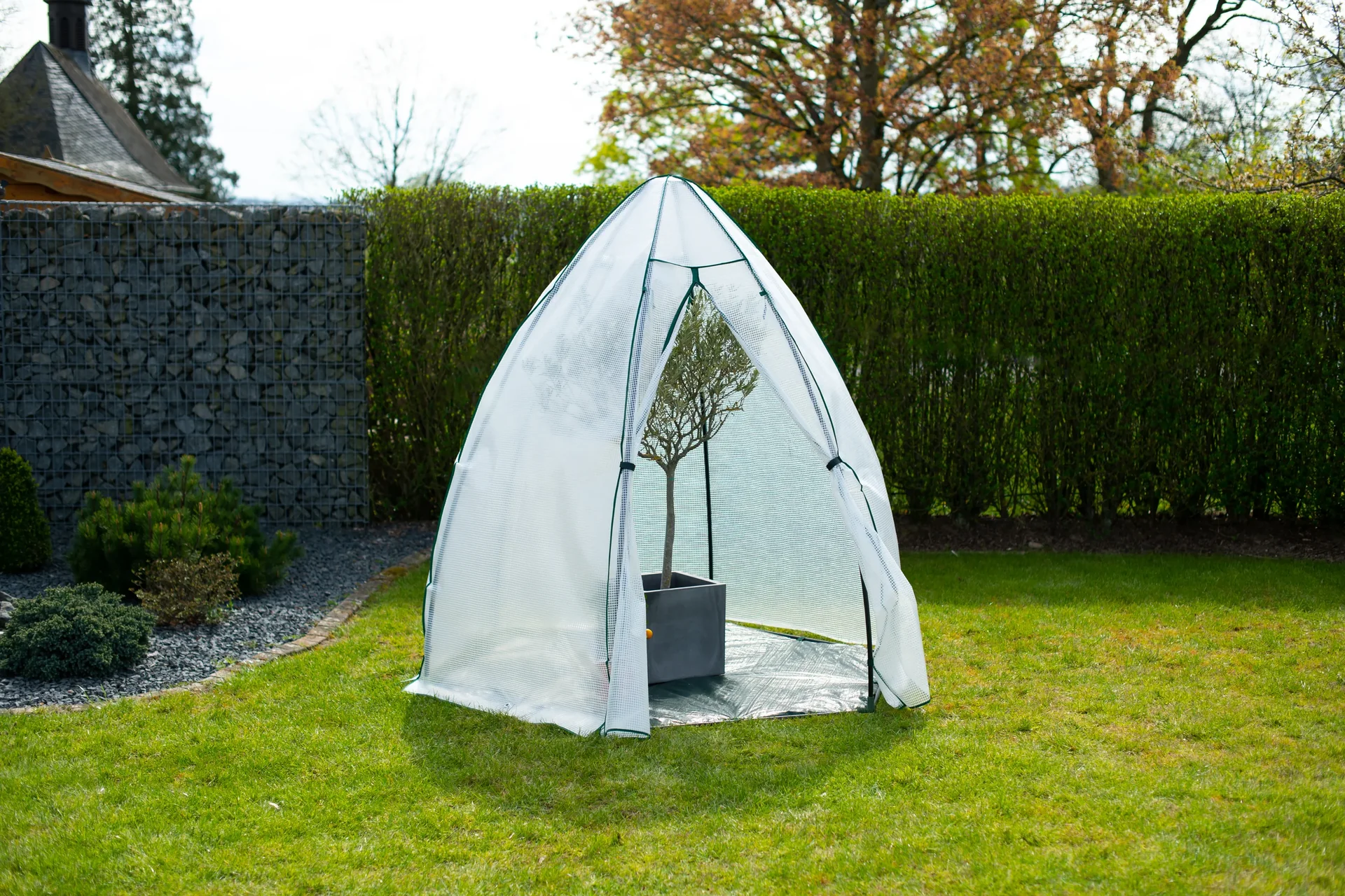 Foliengewächshaus Winterzelt Minze - 5