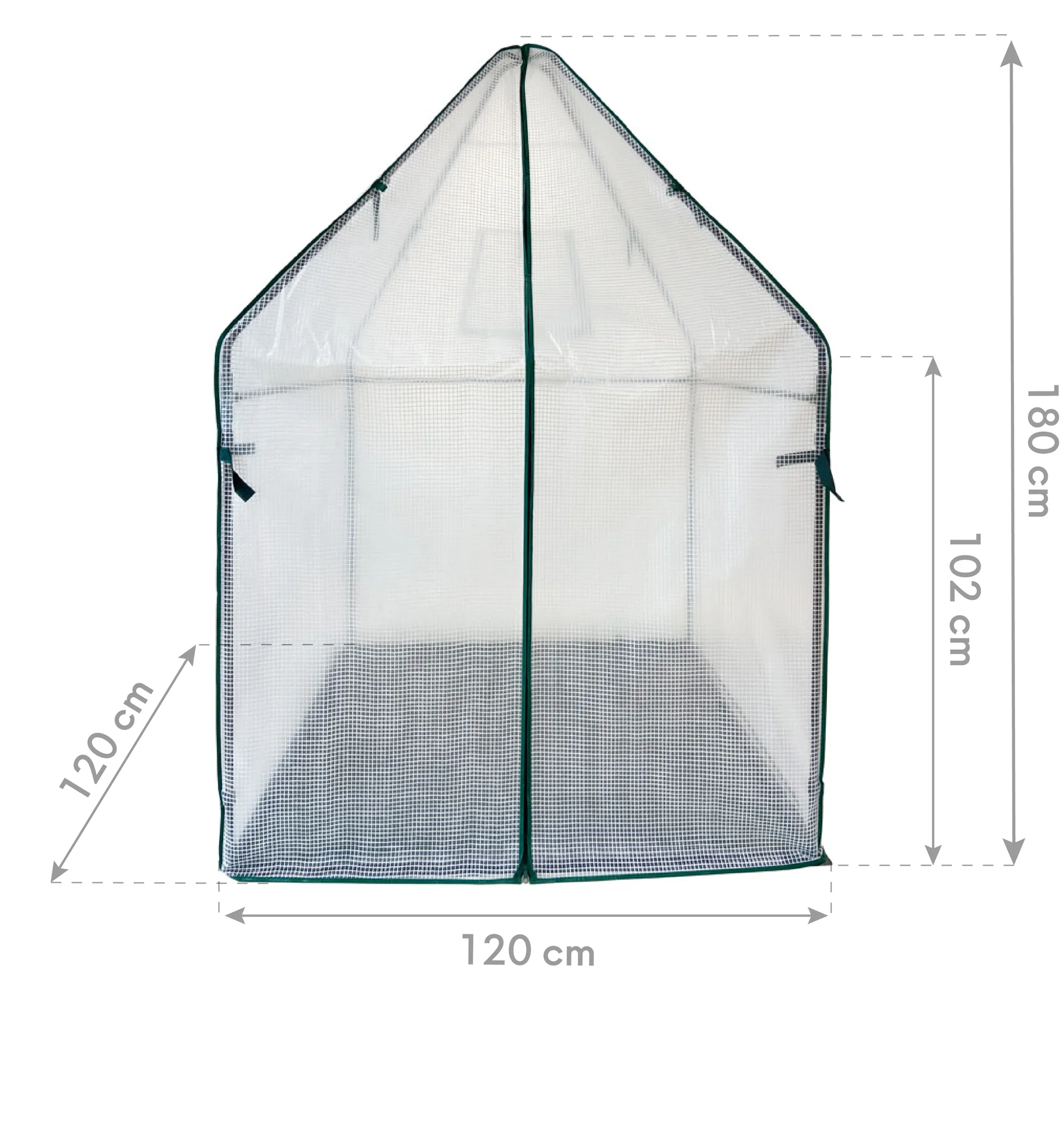 Foliengewächshaus Winterzelt mit Boden Chili - 3