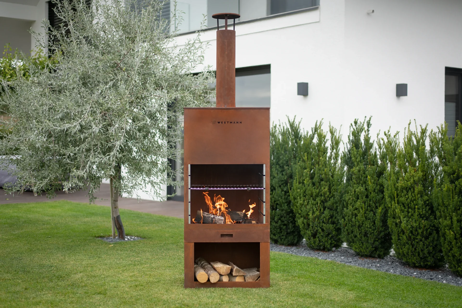 Grill und Gartenkamin rost - 1