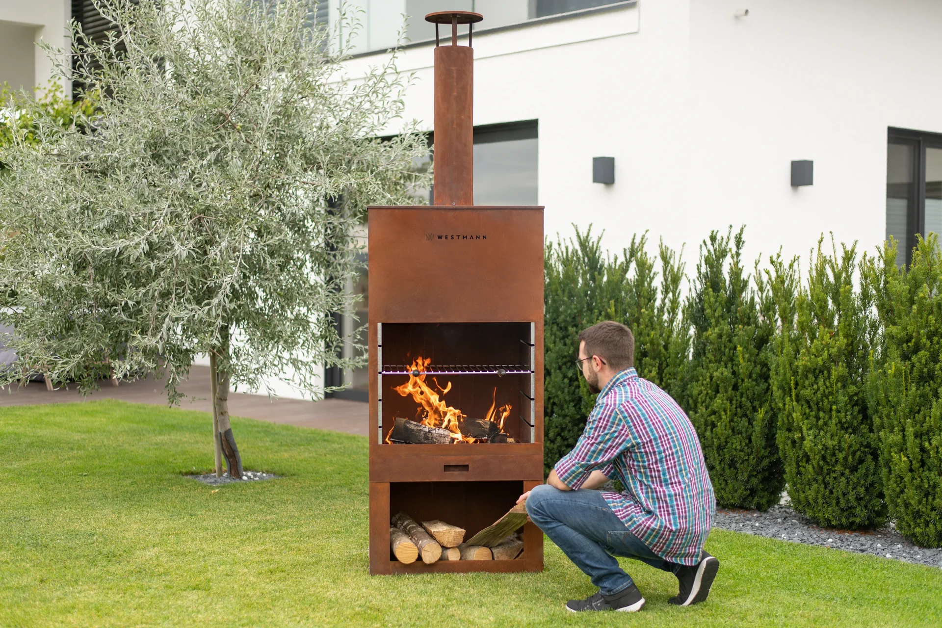 Grill und Gartenkamin rost - 3