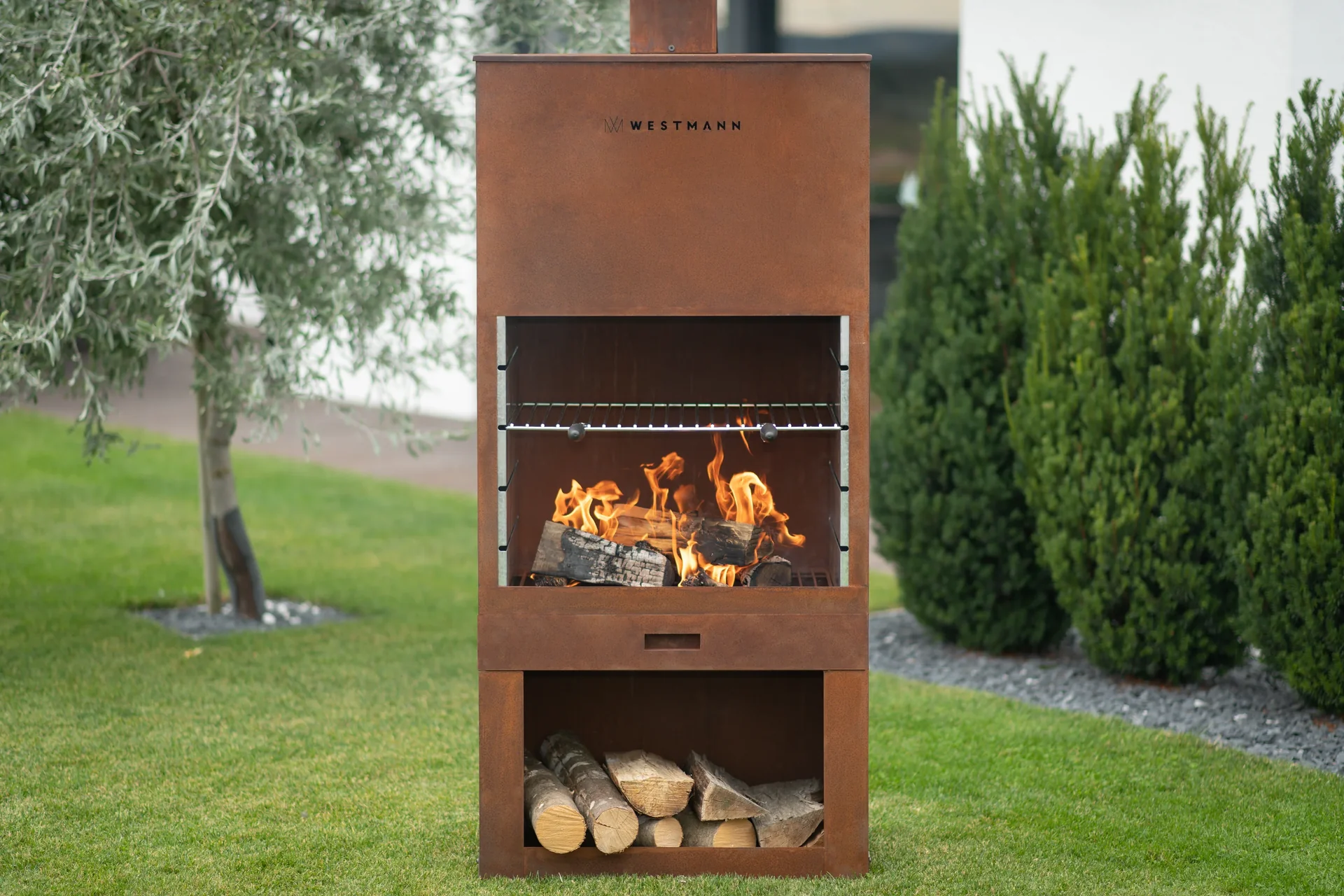 Grill und Gartenkamin rost - 4